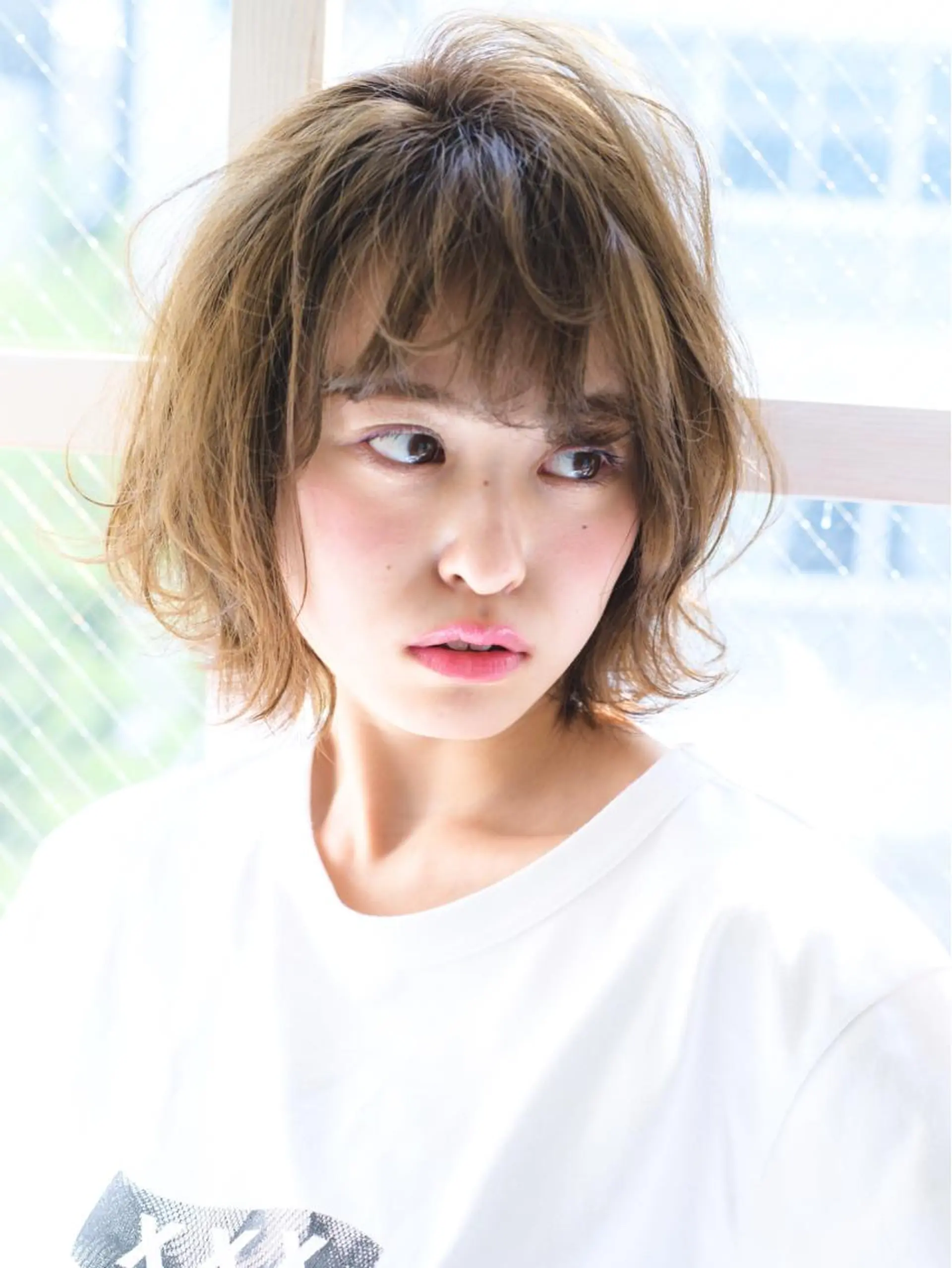 ショート パーマ マーブル東京 三軒茶屋 美容室のヘアスタイル
