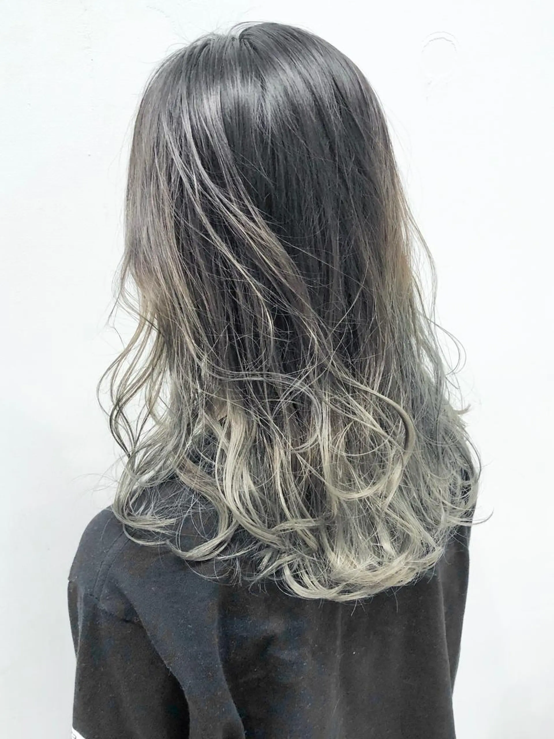 セミロング カラー 似合わせ専門美容師 なかじまのヘアスタイル