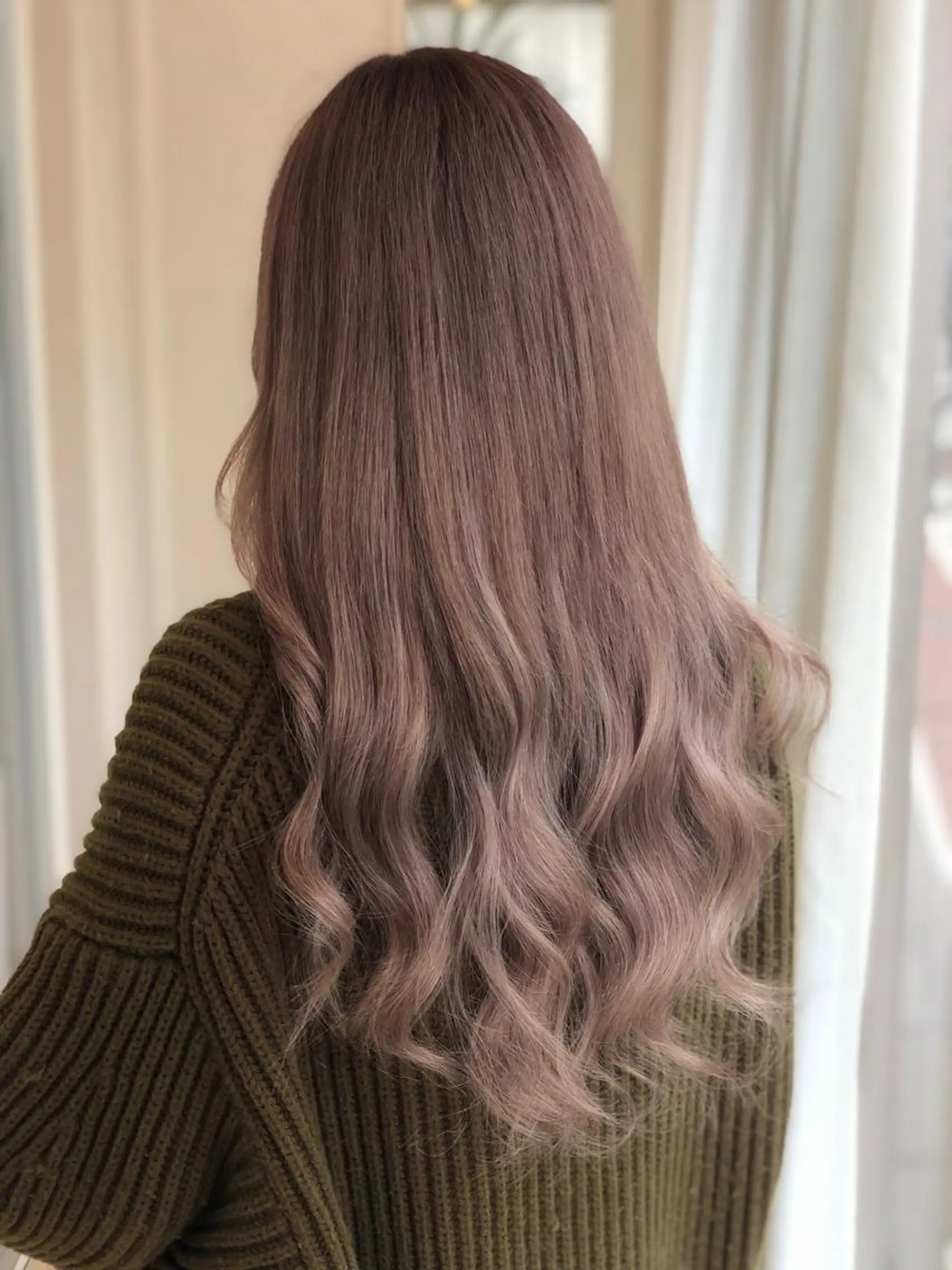 ロング カラー エクステ ヘアカラー トリートメント エクステ 韓国カラーエクステ 👑代表渡部雅己👑のヘアスタイル