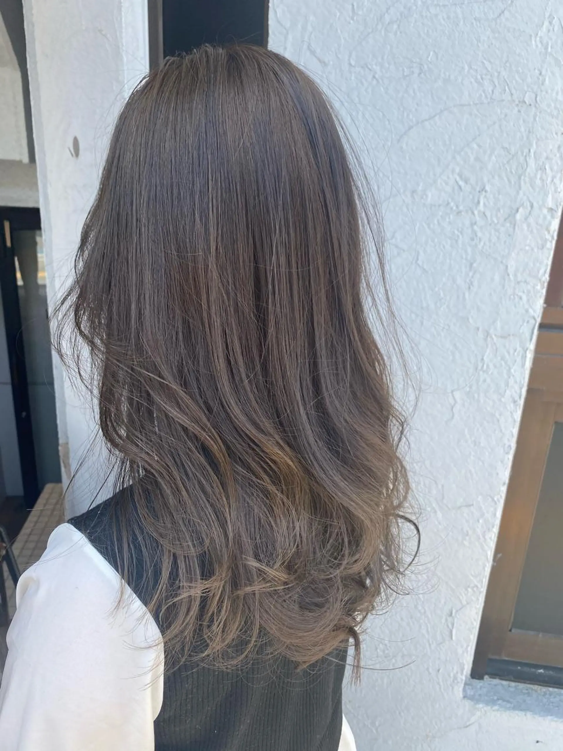 ロング カット ヘアカラー トリートメント AUBEHAIRpeony所属・山形酸性ストレート 古川✂︎のヘアスタイル