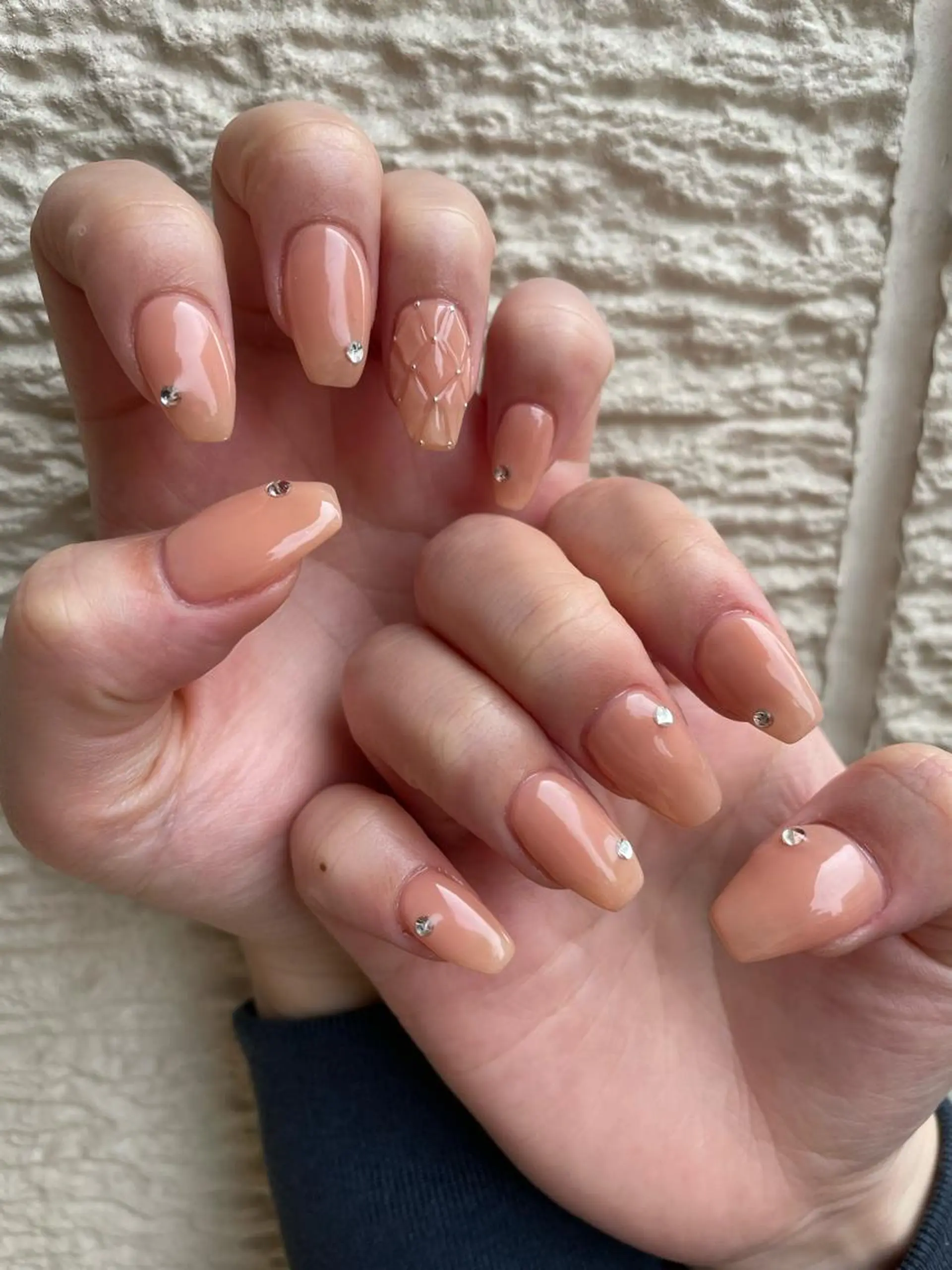 ロング カラー ヘアアレンジ キッズ ネイル マツエク・マツパ アイブロウ 福田 加奈のネイルデザイン