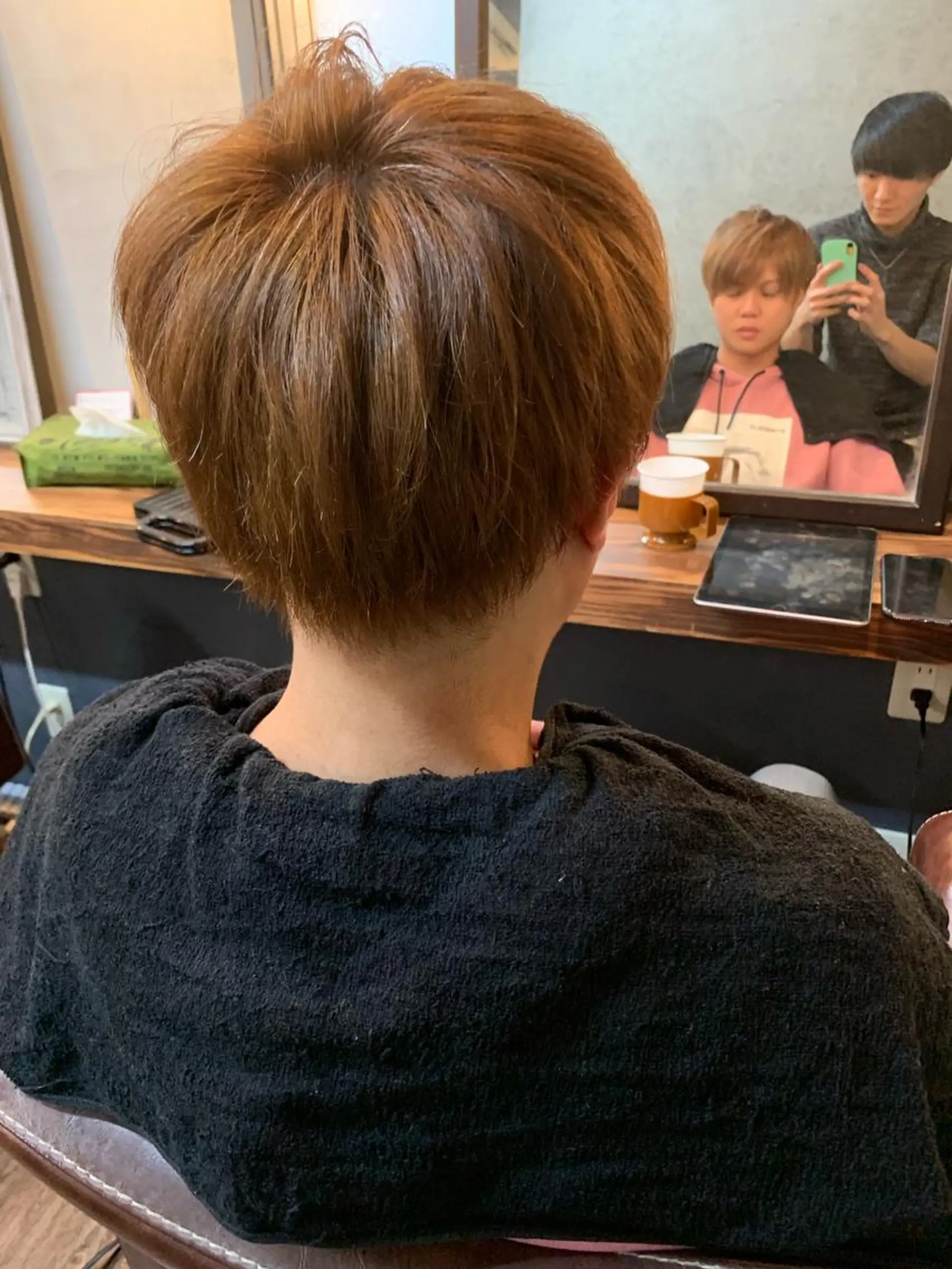 ショート カット ヘアカラー トリートメント ✨上村 潤平✨メンズヘア✨のヘアスタイル