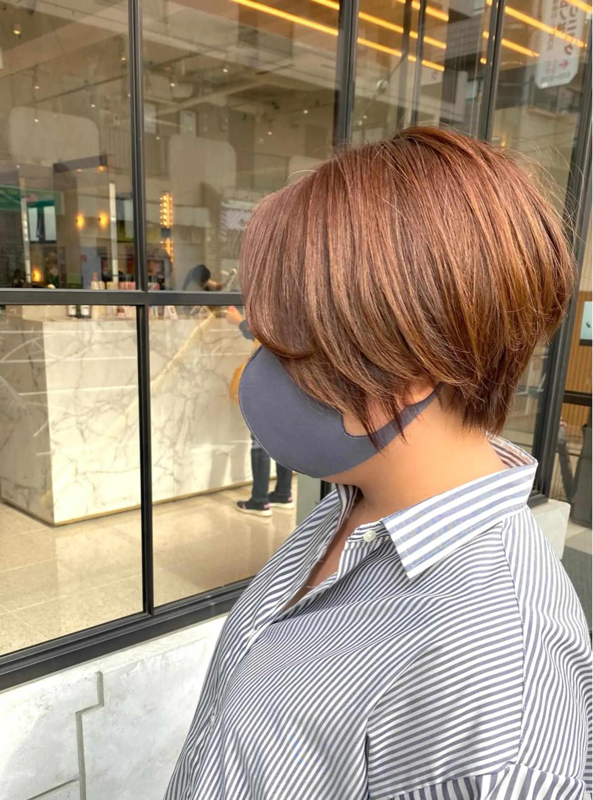 ショート カラー ハンサムショート ショートヘア カット ヘアカラー トリートメント 谷合 貴志のヘアスタイル