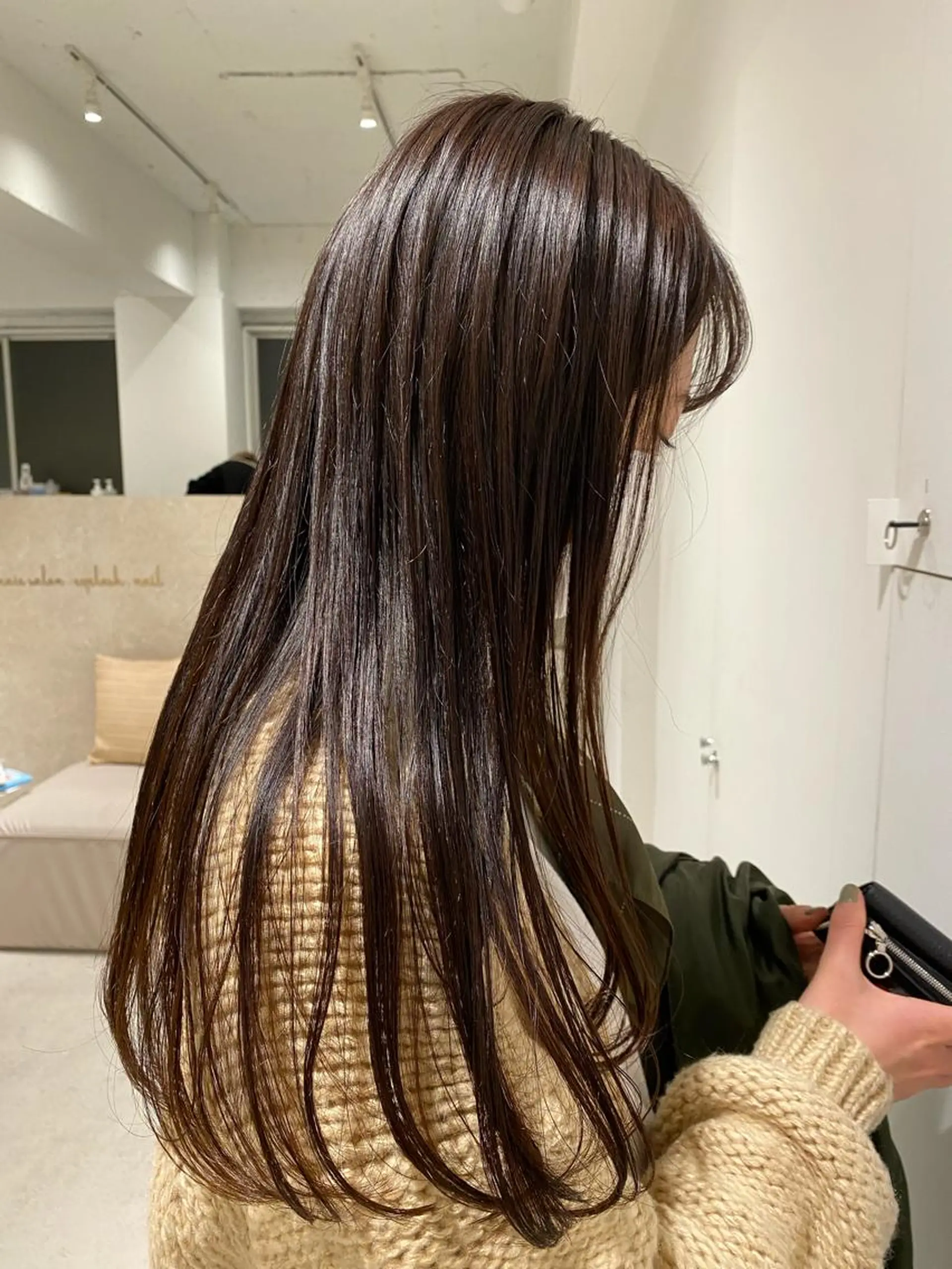 カラー ブリーチ ブリーチなしカラー ミキ stylistのヘアスタイル