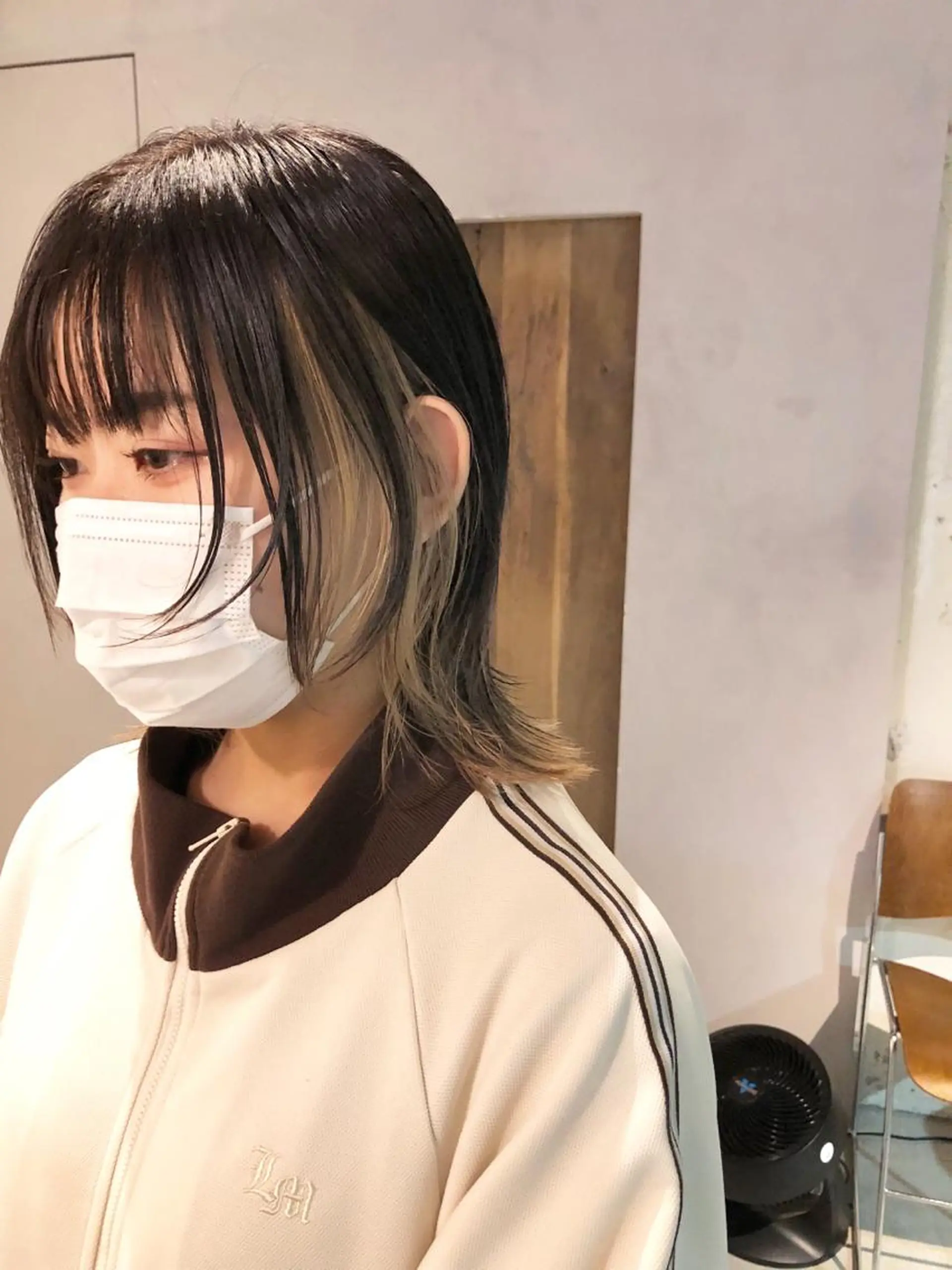 カラー ブリーチ ブロンド yuragi所属・竹内 絢香のヘアスタイル