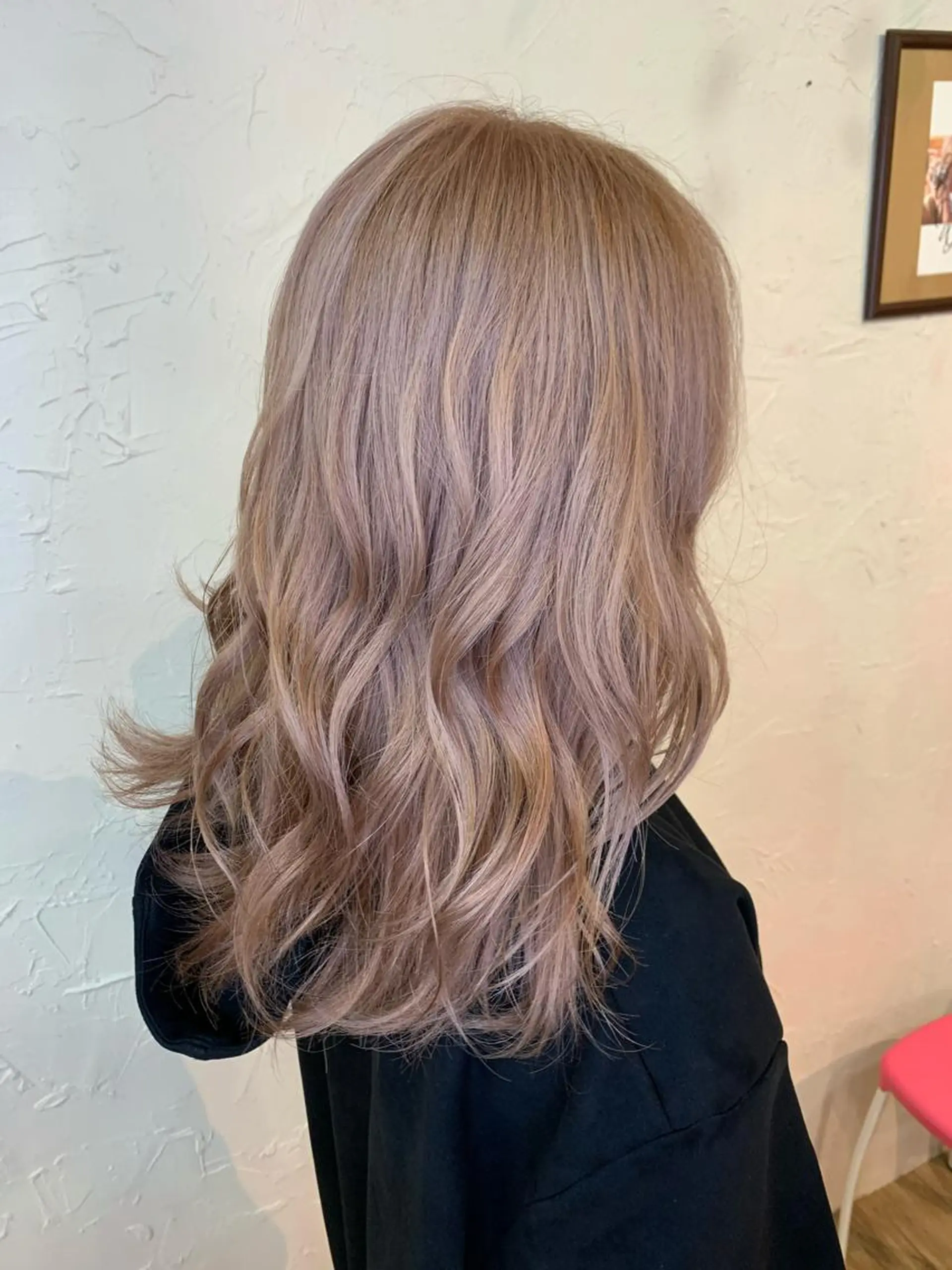 ロング カラー 深沢 秀のヘアスタイル