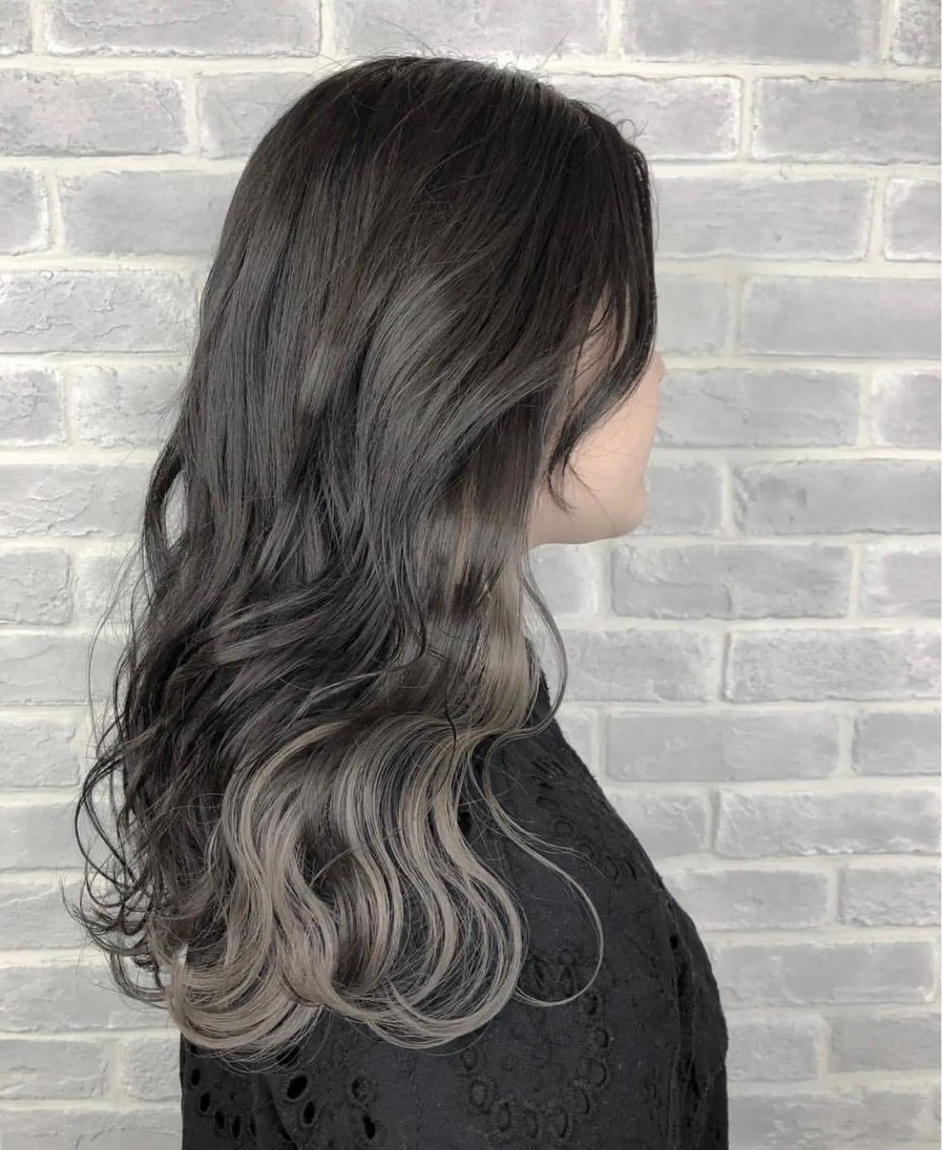 ロング カラー パーマ ヘアアレンジ メンズ キッズ マツエク・マツパ ヘアカラー 山崎 義弘のヘアスタイル