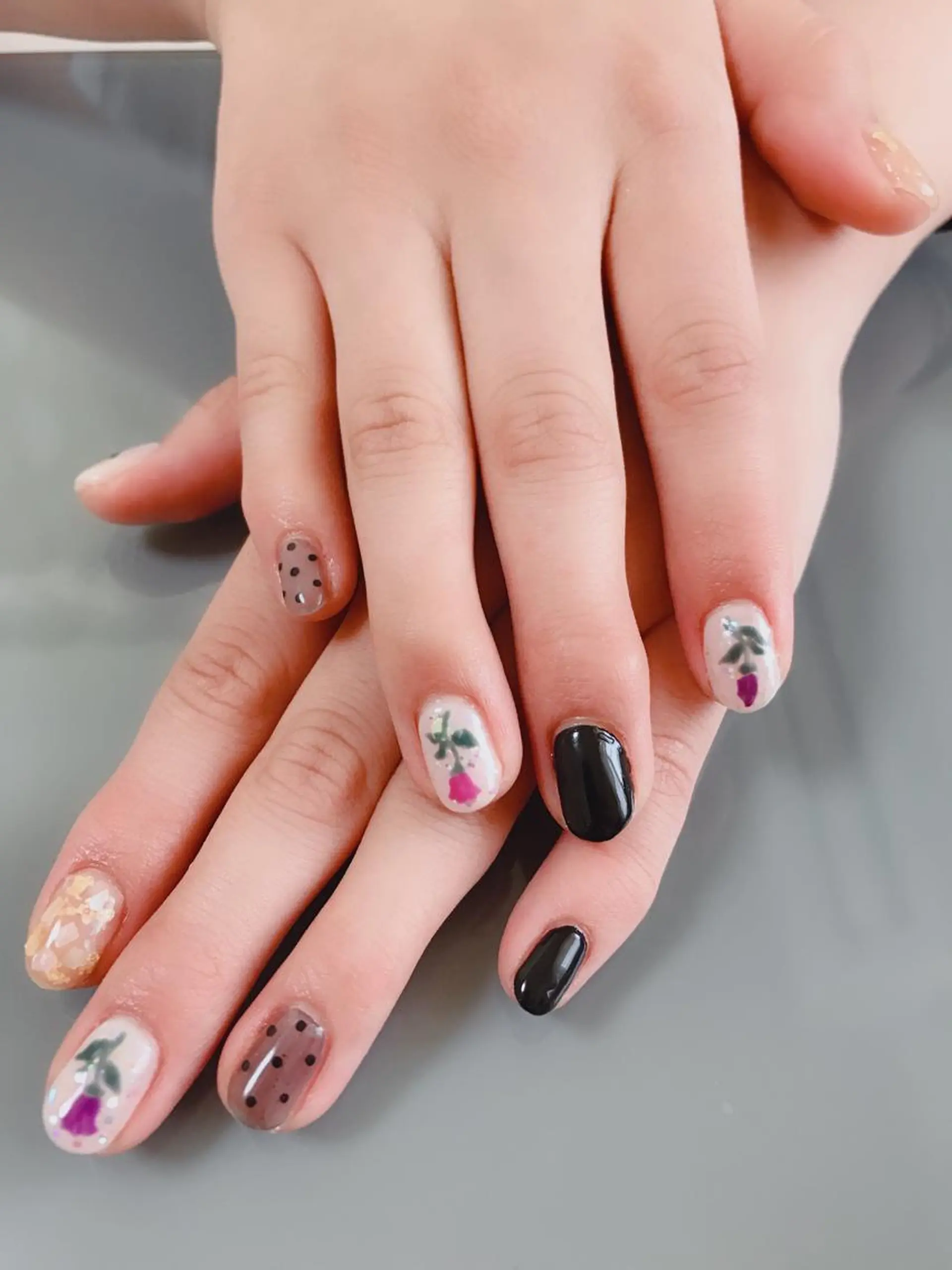 ネイル 持ち込み ハンドネイル Masuko Yasukaのネイルデザイン