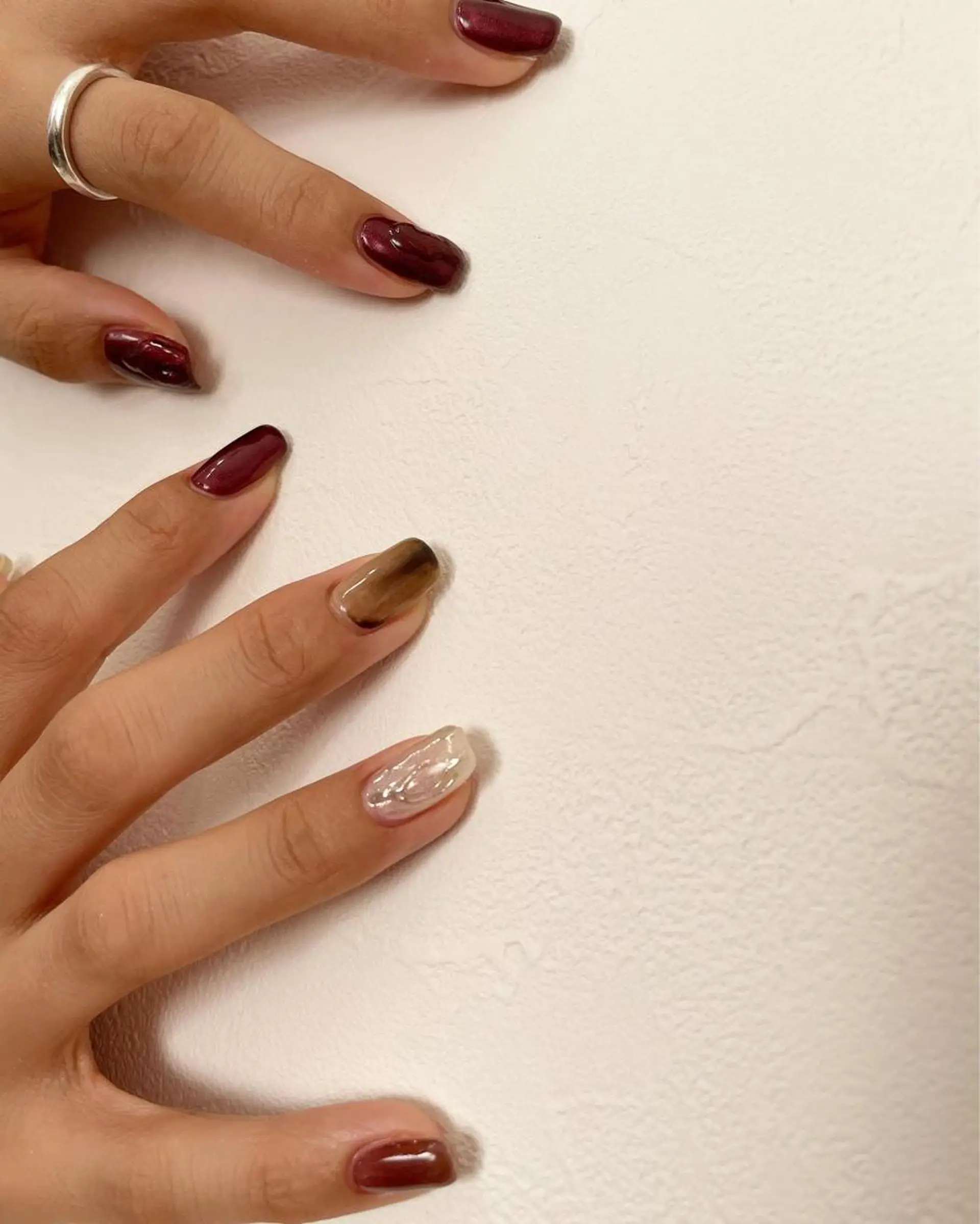 ネイル ハンドネイル フットネイル kiii.__ ✴︎*のネイルデザイン