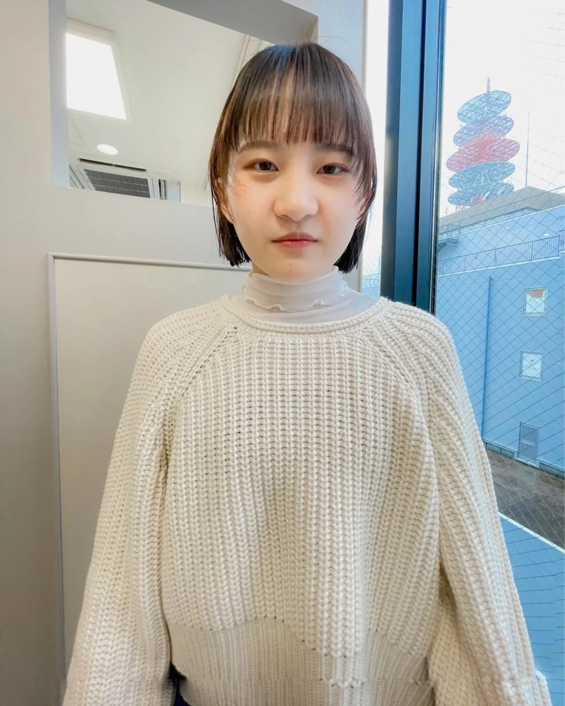 ショート カラー gotoday天神所属・緒方リエ ☆ボブ・ショートのヘアスタイル