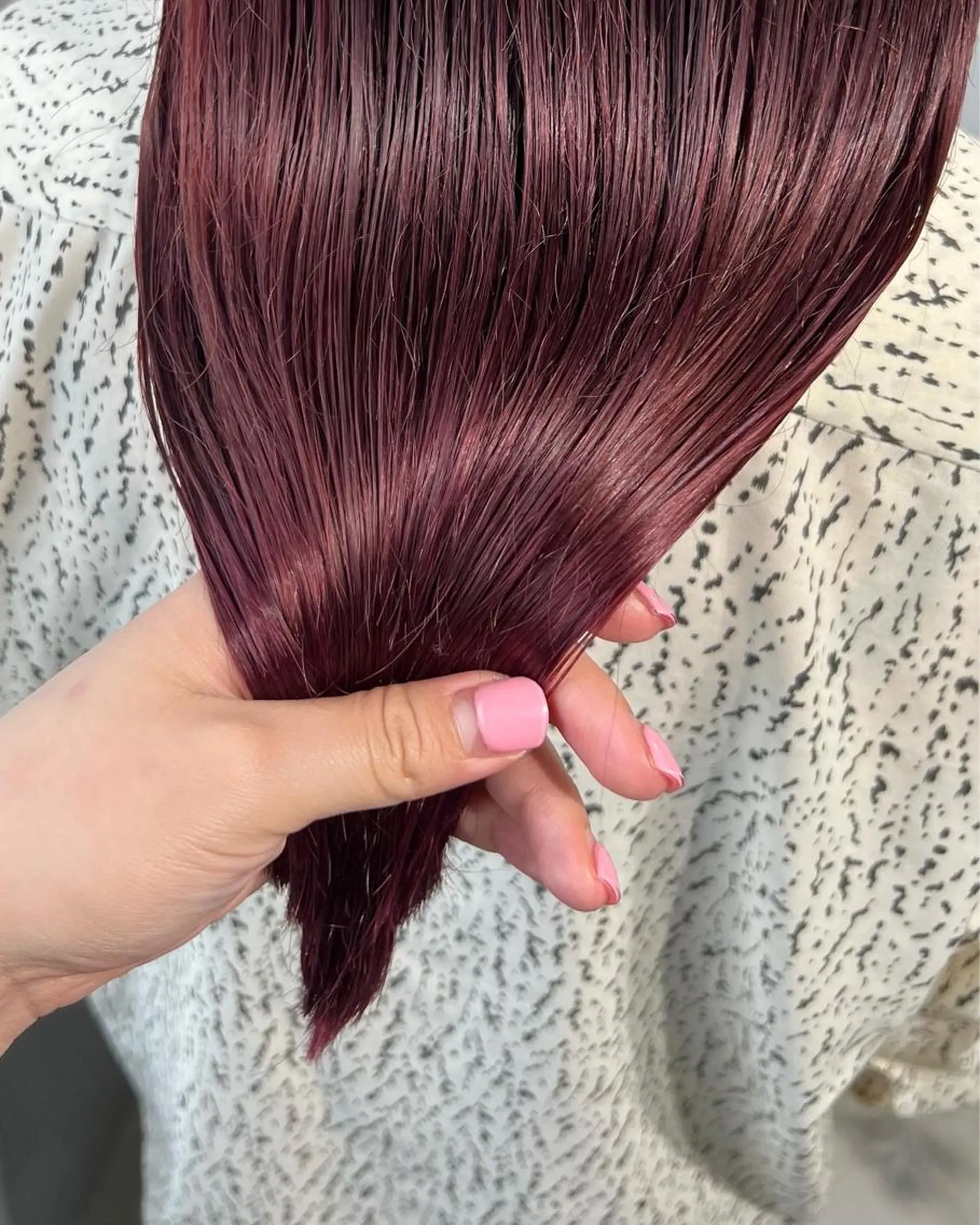 セミロング カラー ヘアカラー akane/ボブ /オリーブ/ブラウンのヘアスタイル