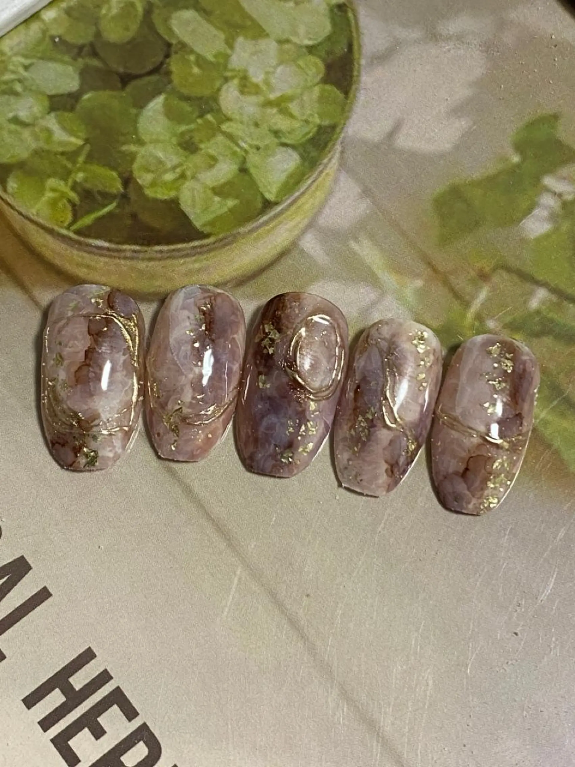 ネイル ニュアンスネイル 自宅ネイルサロン ♦️nuance♦️のネイルデザイン