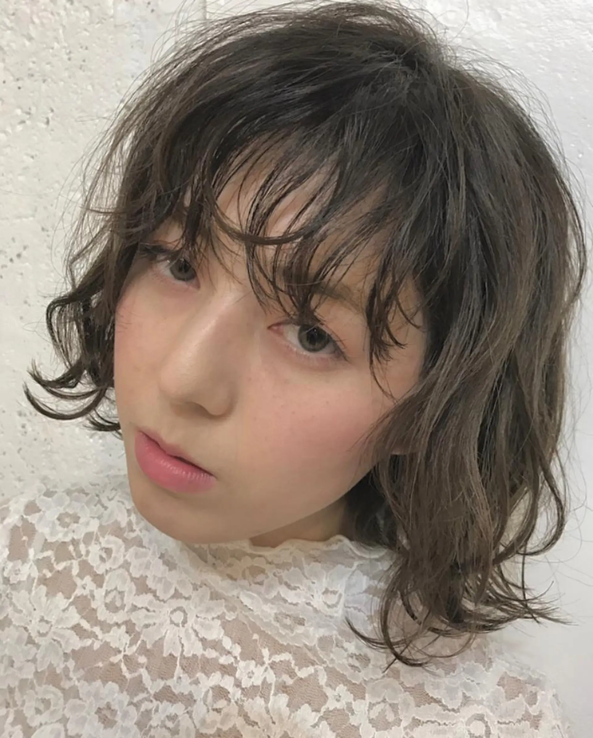 ショート カラー ボブ calme eyelashのマツエク・マツパデザイン