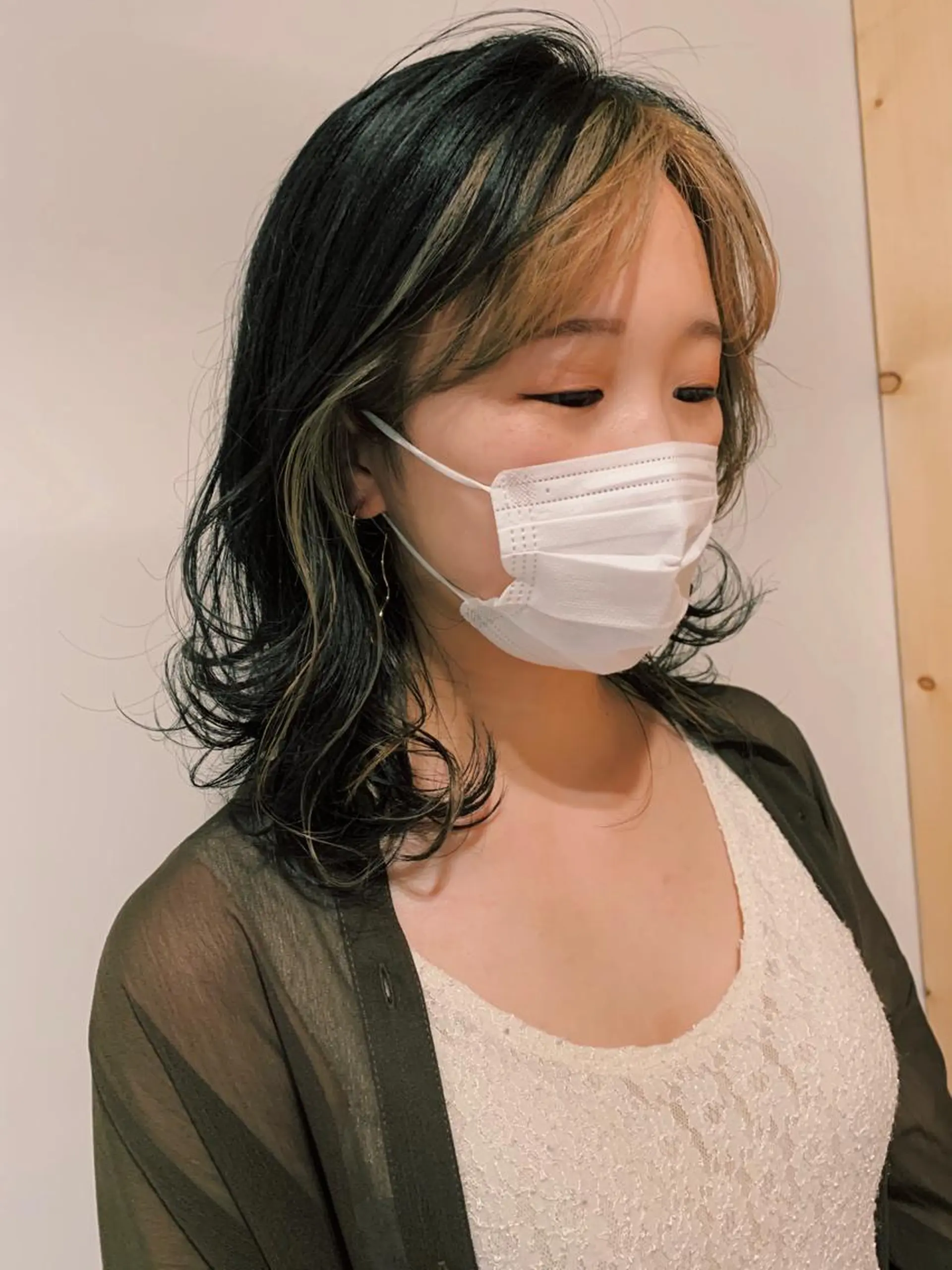 ミディアム カラー インナーカラー tension 【テンション】のヘアスタイル