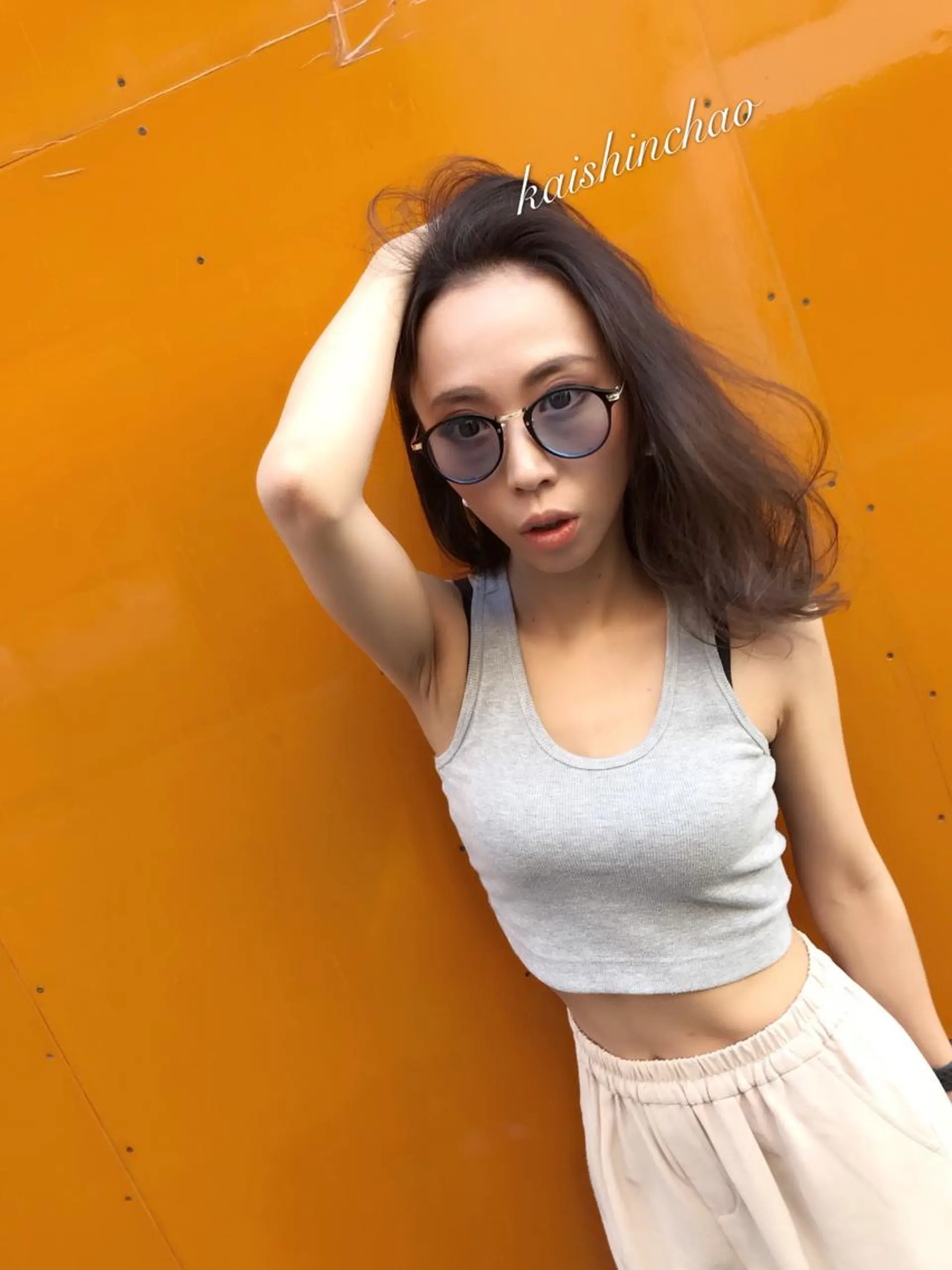 セミロング カラー パーマ ヘアアレンジ ネイル マツエク・マツパ backstage.AZ所属・吉川 宙翔のヘアスタイル