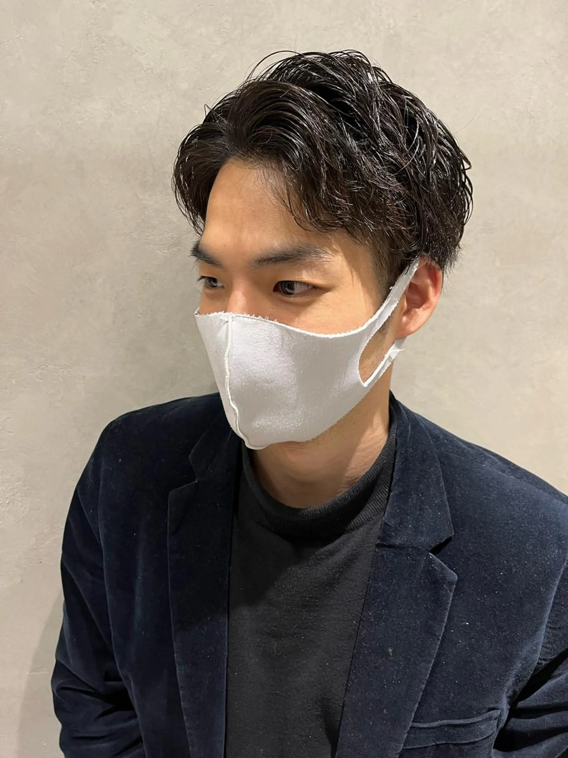 メンズ 髪質改善/縮毛矯正 艶カラー/珠聡のヘアスタイル