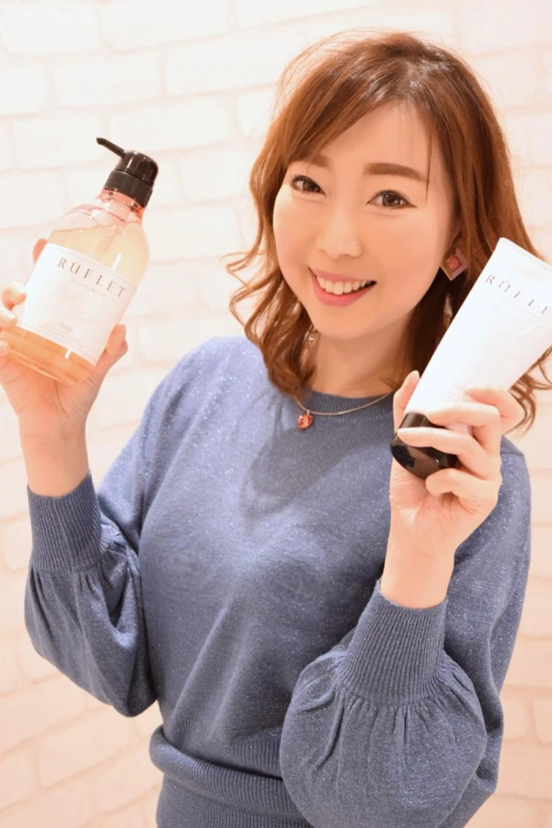 ミディアム ému エミュ　hair &spa所属・近藤 みゅうまのヘアスタイル