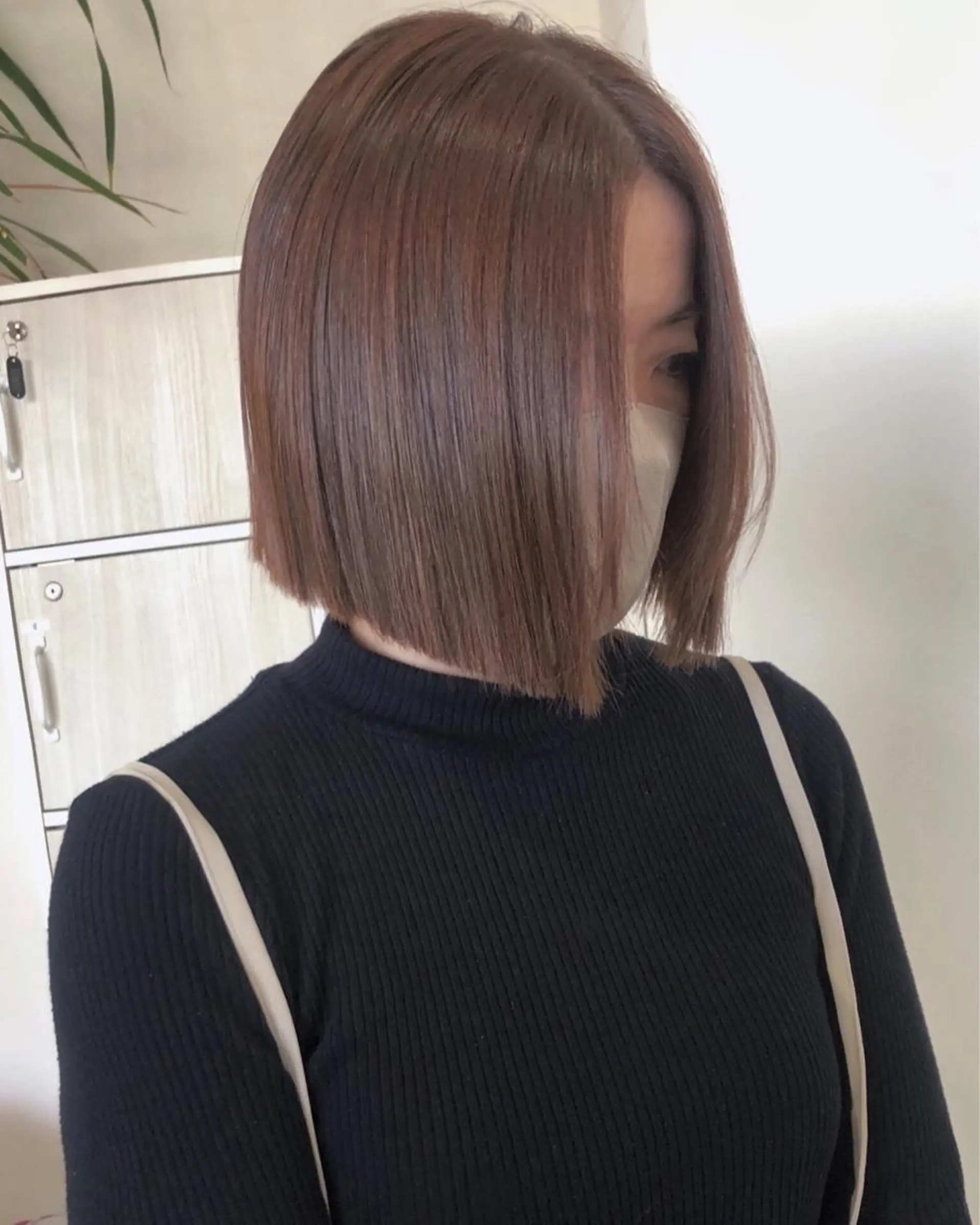 ミディアム カット ヘアカラー トリートメント pigment所属・♡MIHO♡ スタイリストのヘアスタイル