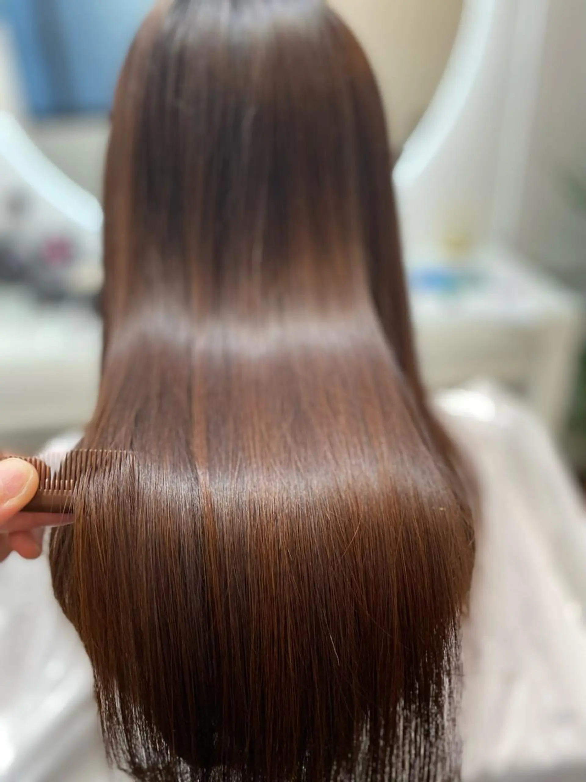 セミロング 髪質改善 トリートメント ヘアカラー トリートメント WHALE hair salon所属・WHALE hair salonのヘアスタイル