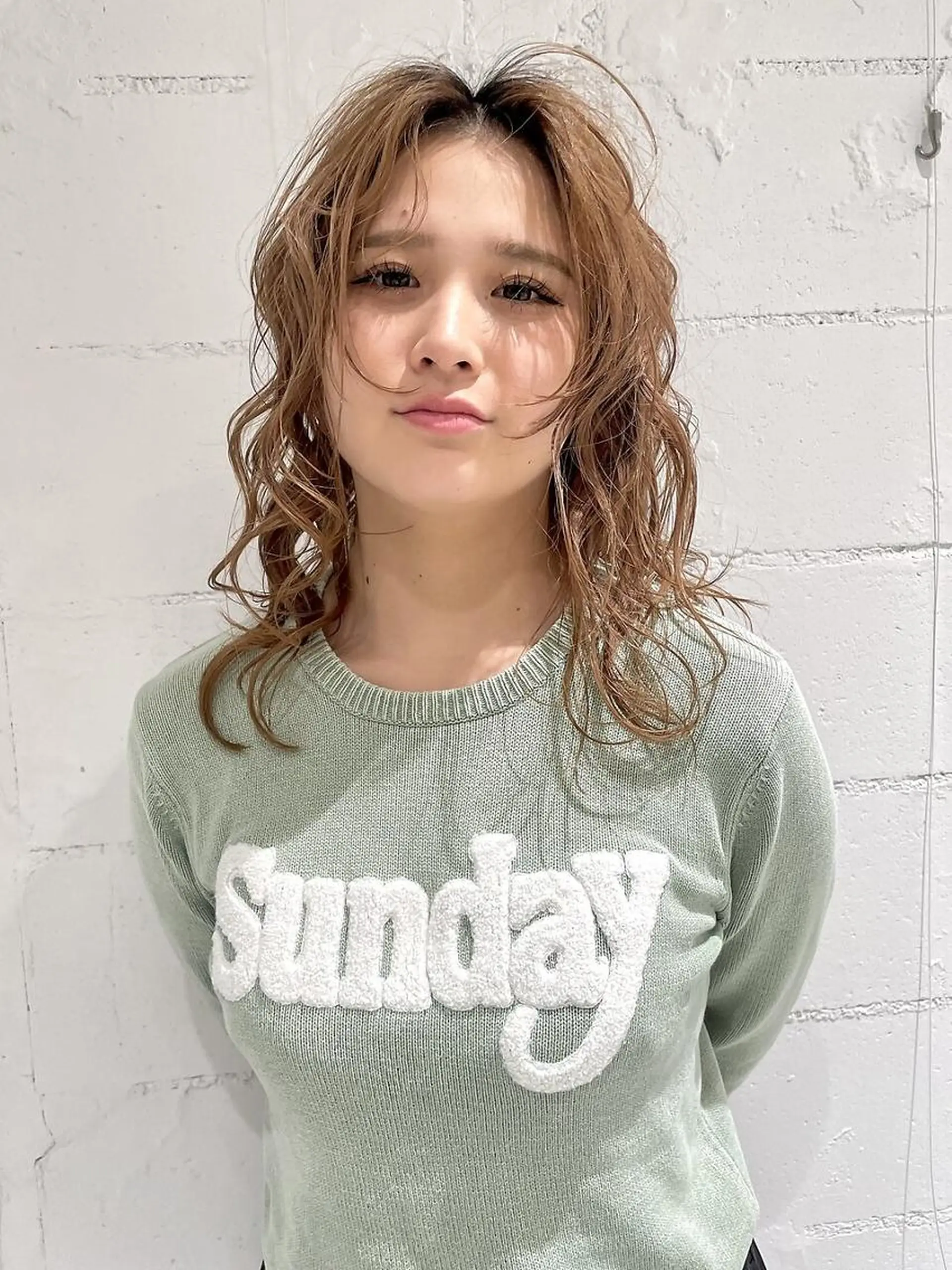 ミディアム パーマ カット パーマ ボブ/レイヤー/ 御田村裕人のヘアスタイル