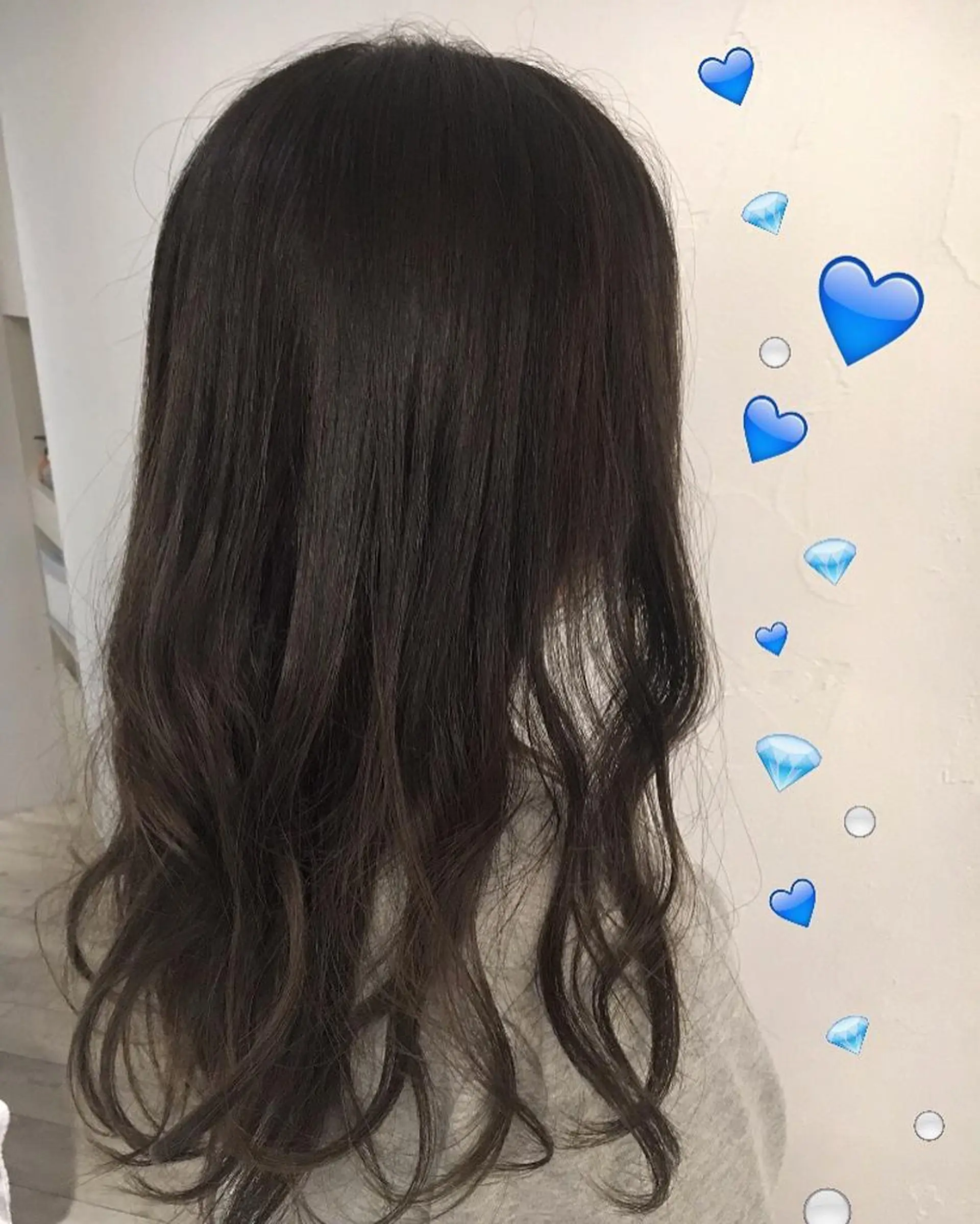 ロング カラー アッシュ tocca八王子 AYAKAのヘアスタイル