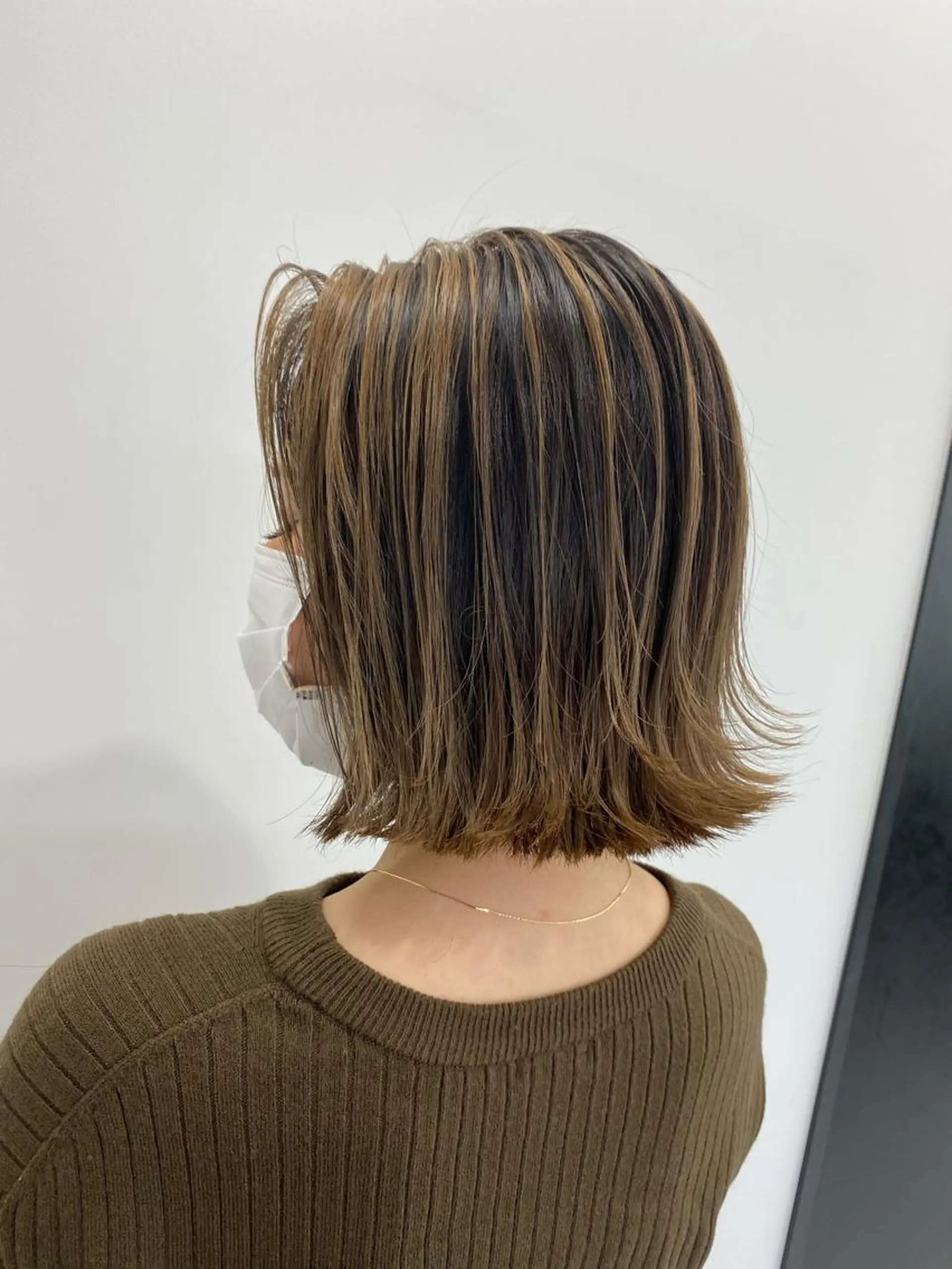 ミディアム カラー パーマ ヘアアレンジ キッズ ネイル マツエク・マツパ hair  mode RITZ所属・★ 里奈★のヘアスタイル