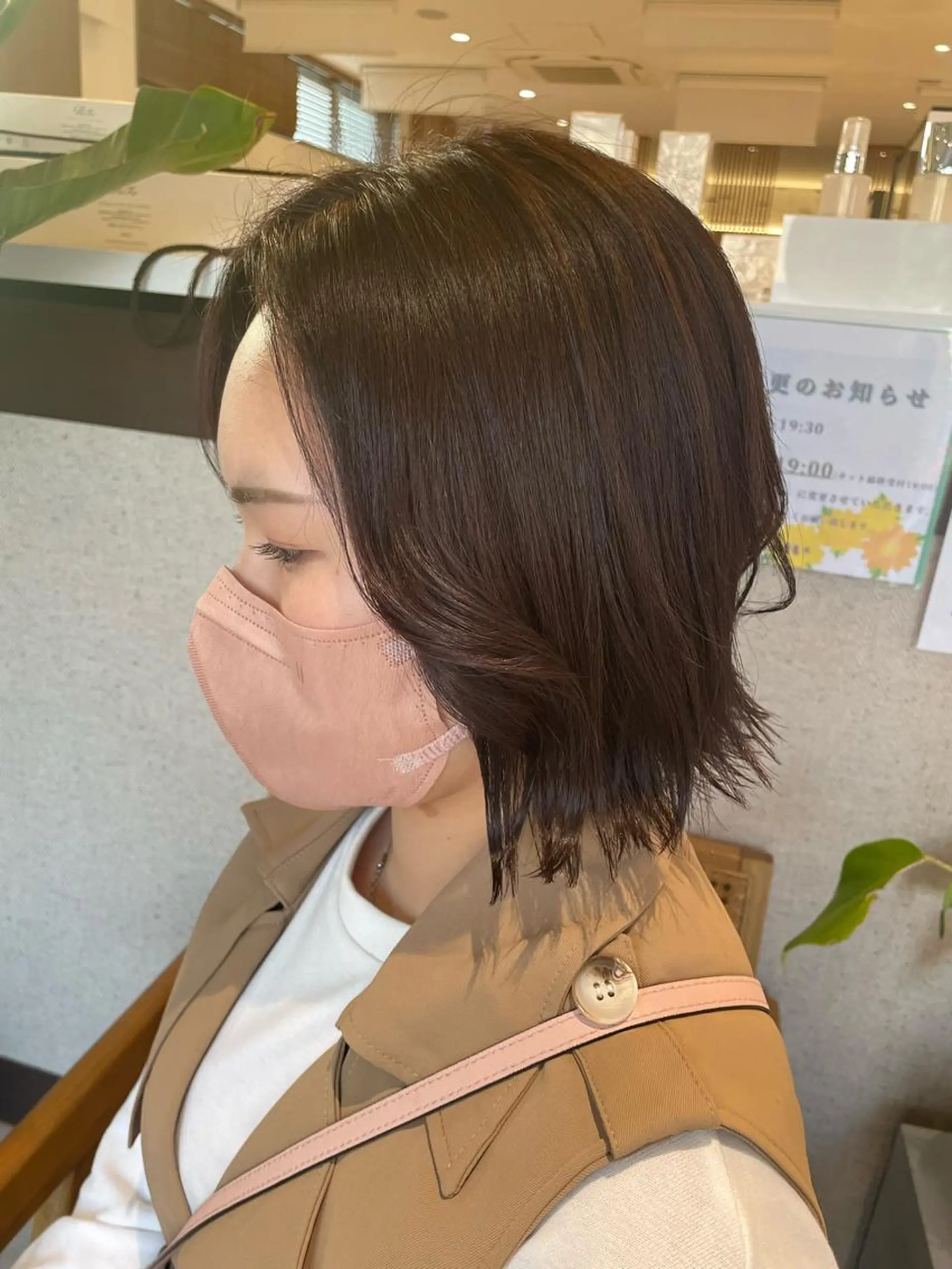 ショート カラー カット ヘアカラー 高木 櫻のヘアスタイル