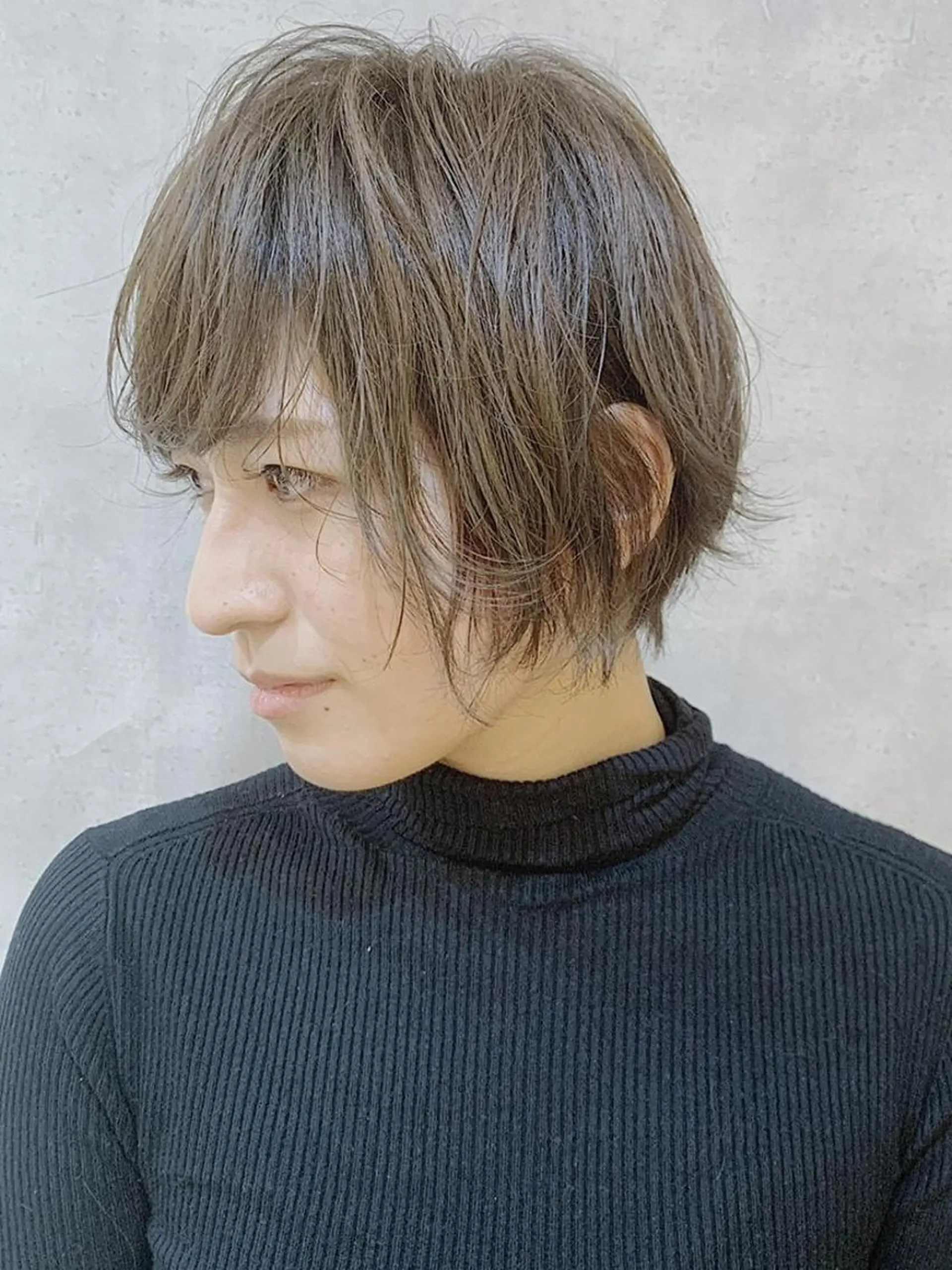 ショート カラー アディクシーカラー ブリーチ ケアブリーチ ダブルカラー ハイライトカラー MOU namba ムウナンバのヘアスタイル