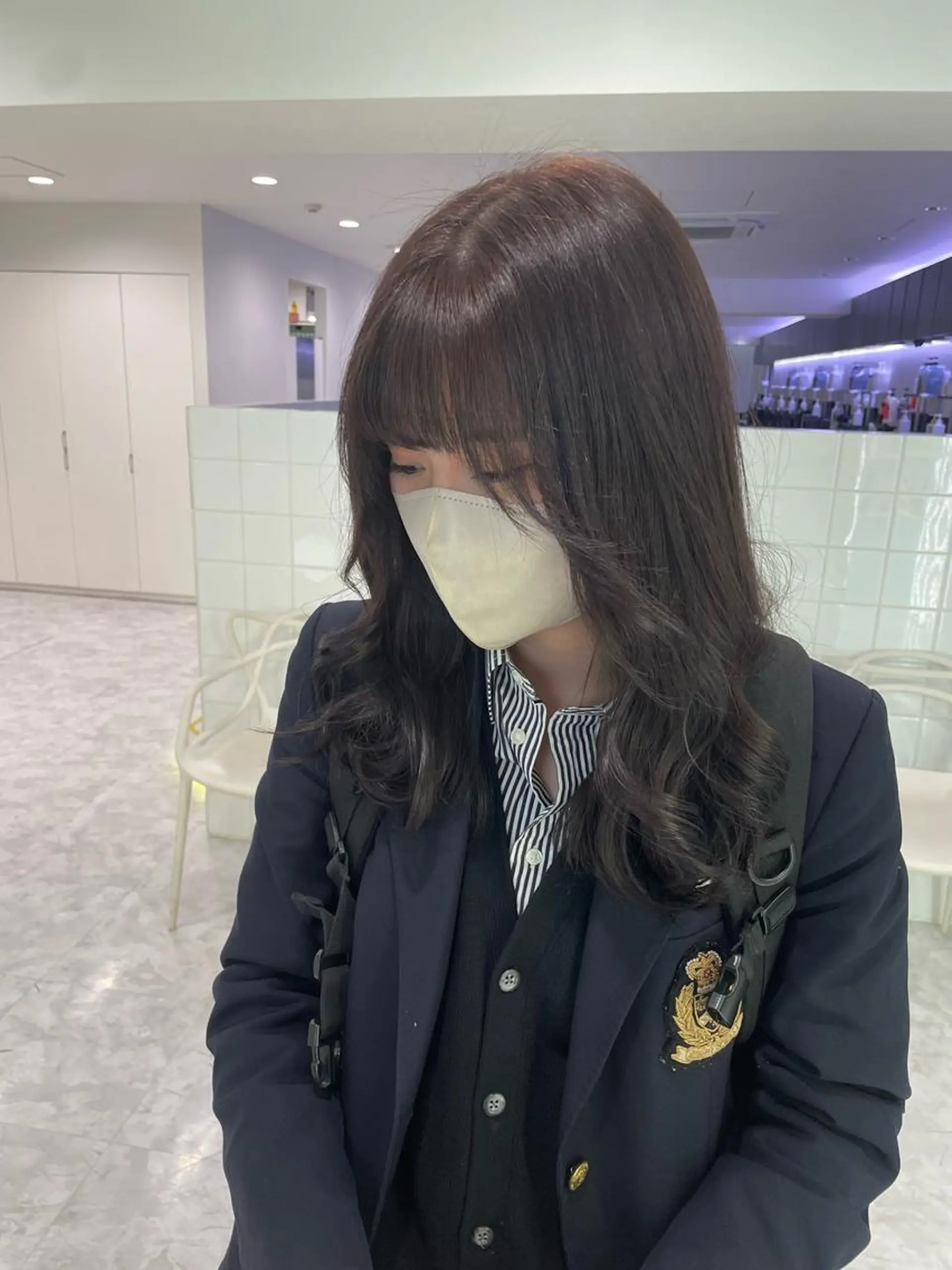 ロング カラー 横浜メンズパーマ🔥 大野賢人のヘアスタイル