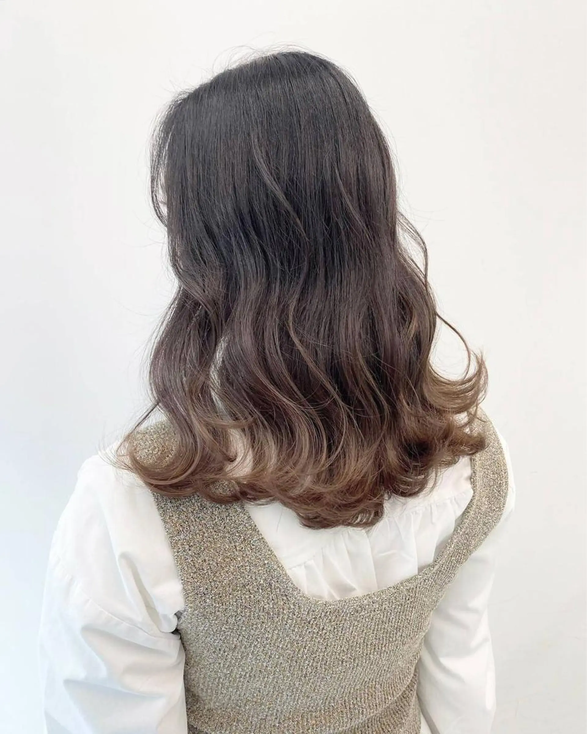 セミロング カラー ✨美髪透明感ソムリエ ✨💎KAZU💎のヘアスタイル