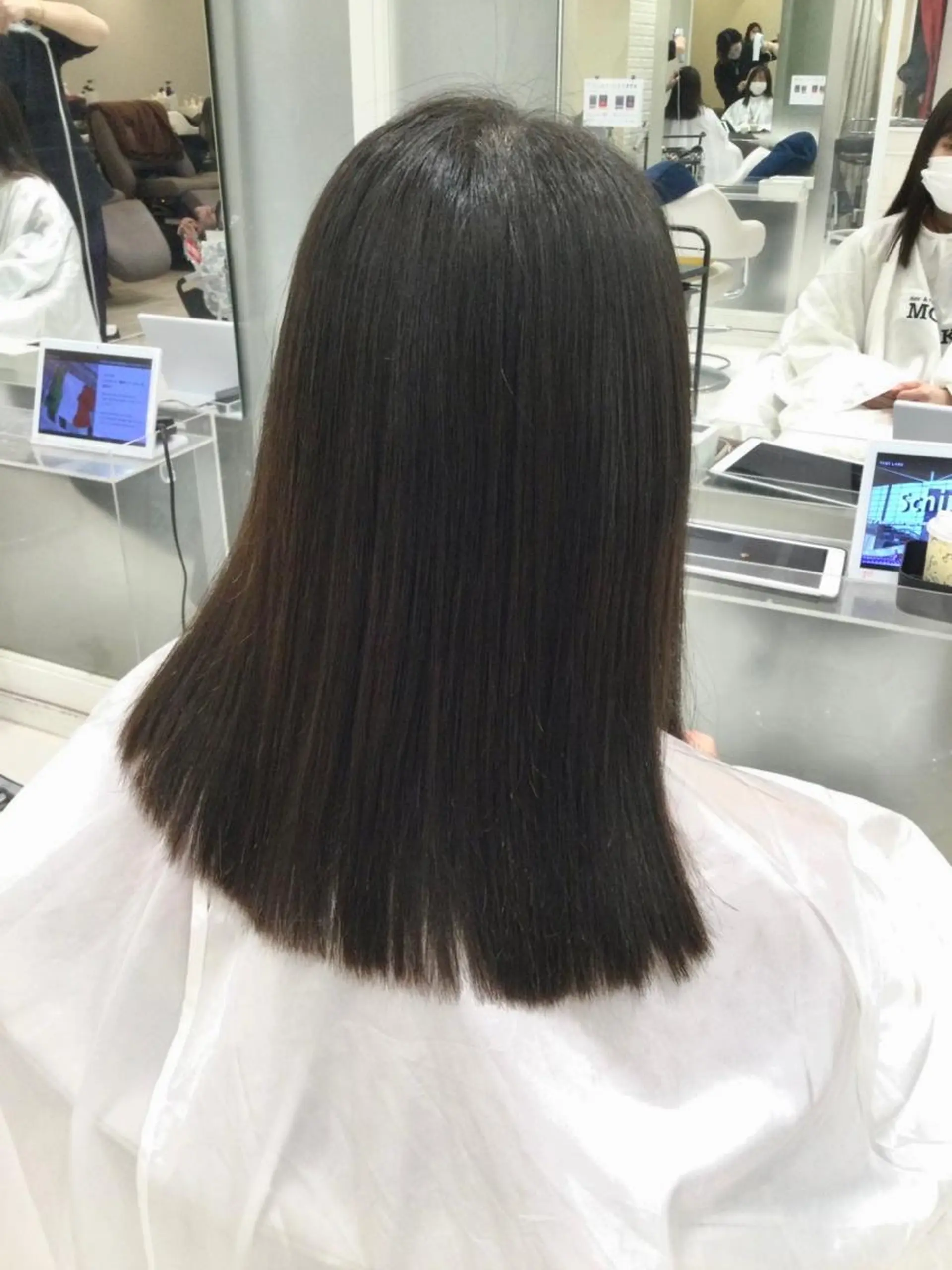 ミディアム 髪質改善 岡田詩織 MODE Ks松原店のヘアスタイル