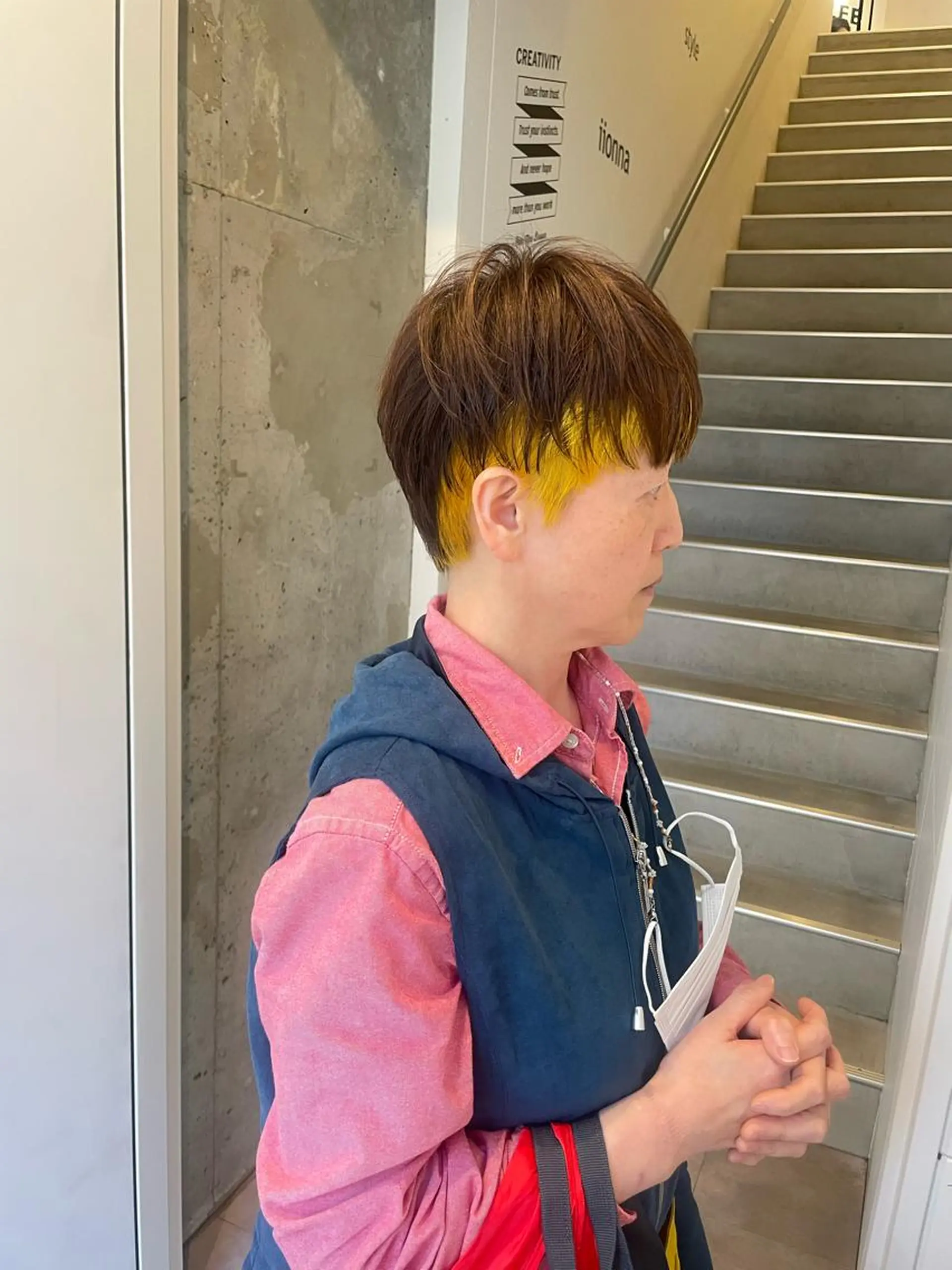 ショート カラー ブリーチ ショートヘア カット ヘアカラー A/LEE所属・久保田 千尋のヘアスタイル