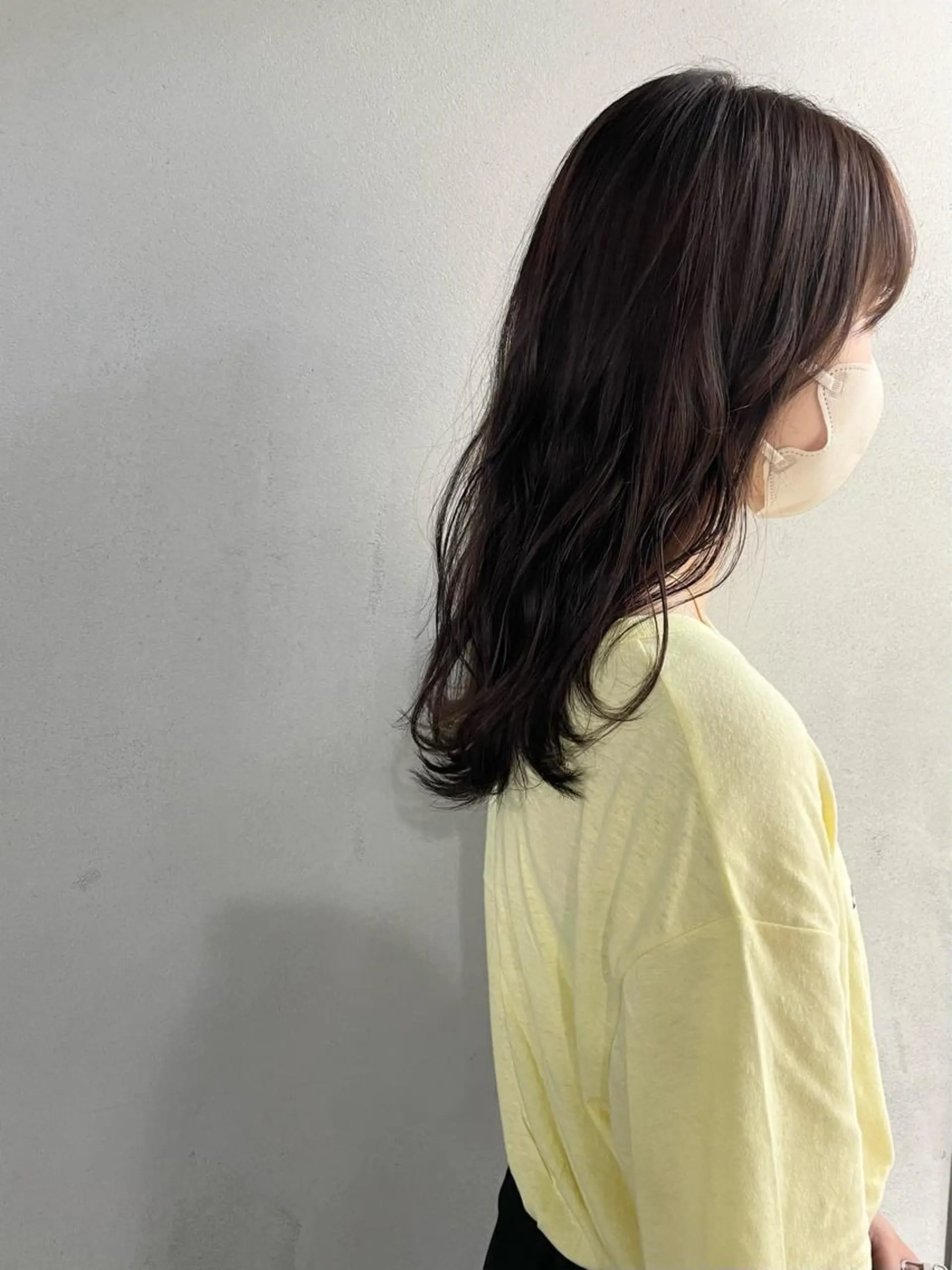 ロング カラー パーマ ヘアアレンジ メンズ キッズ ネイル マツエク・マツパ アイブロウ ブラウンカラー カラーマツエク ブラウン #tag 稗田綾加のヘアスタイル