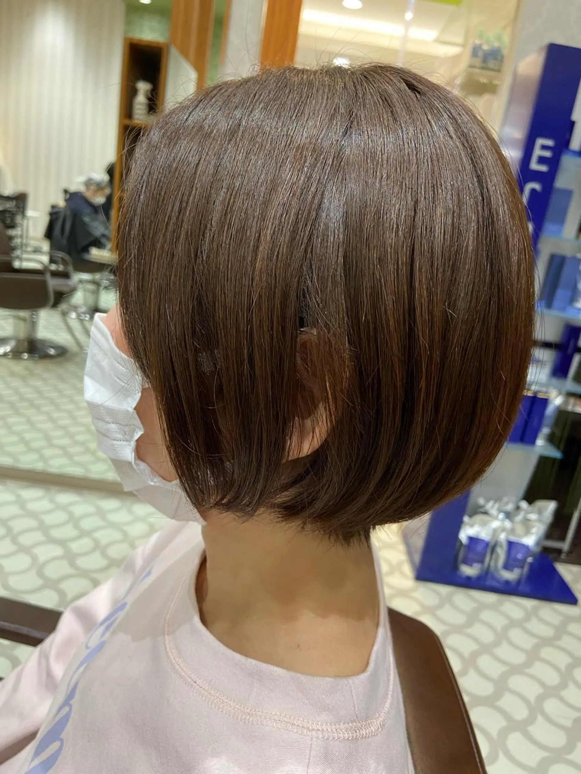 ショート カラー ショートボブ ボブ ショートヘア 日置美容室所属・石井 佑飛のヘアスタイル