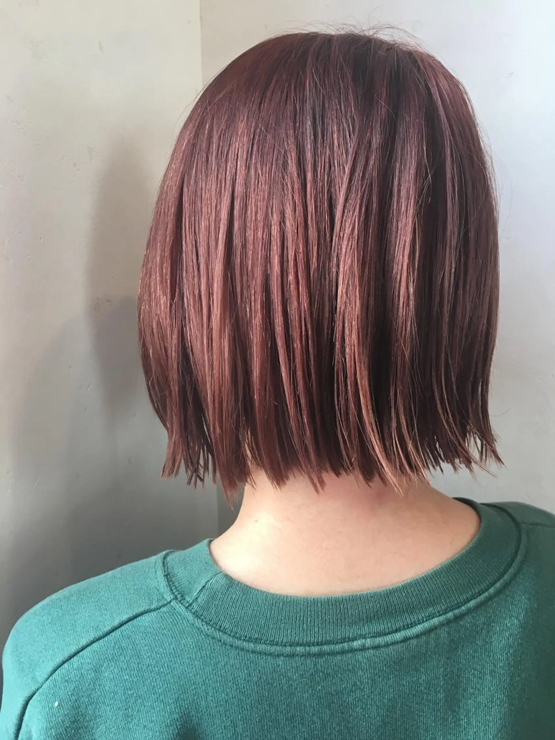 ショート カラー レッドカラー TOWA 野村　コウダイのヘアスタイル