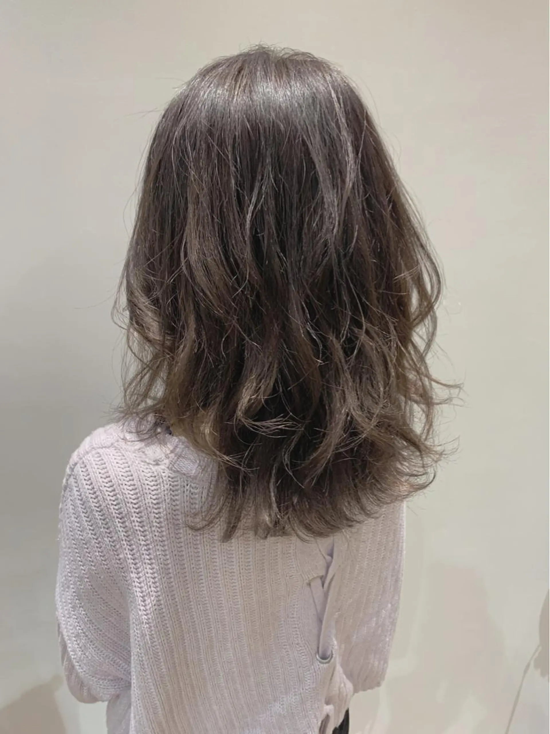 ミディアム カラー RINA 🦋🫧のヘアスタイル