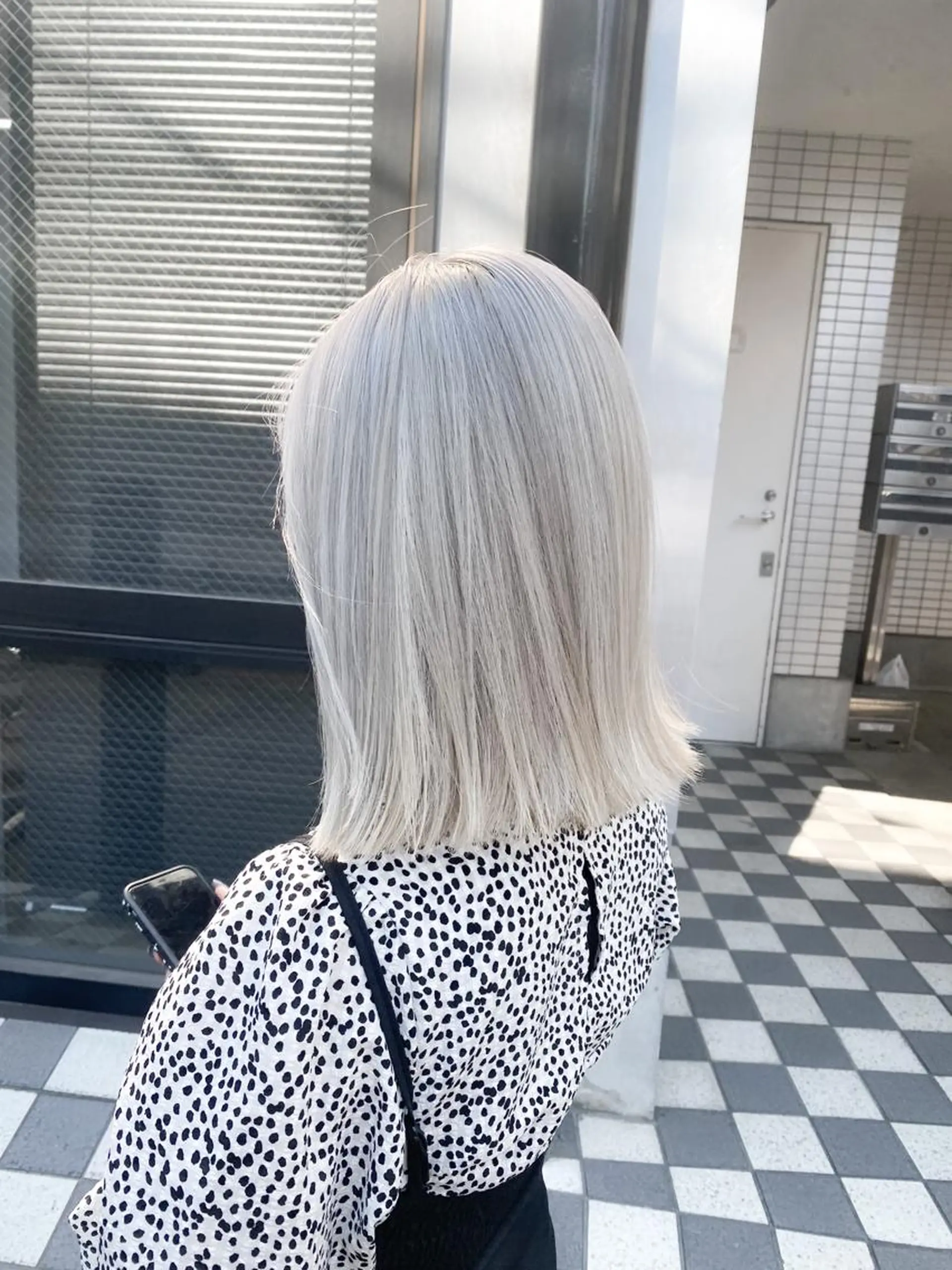 ミディアム カラー ROIS表参道所属・ケアブリーチ/ ブリーチ/Kazuoのヘアスタイル