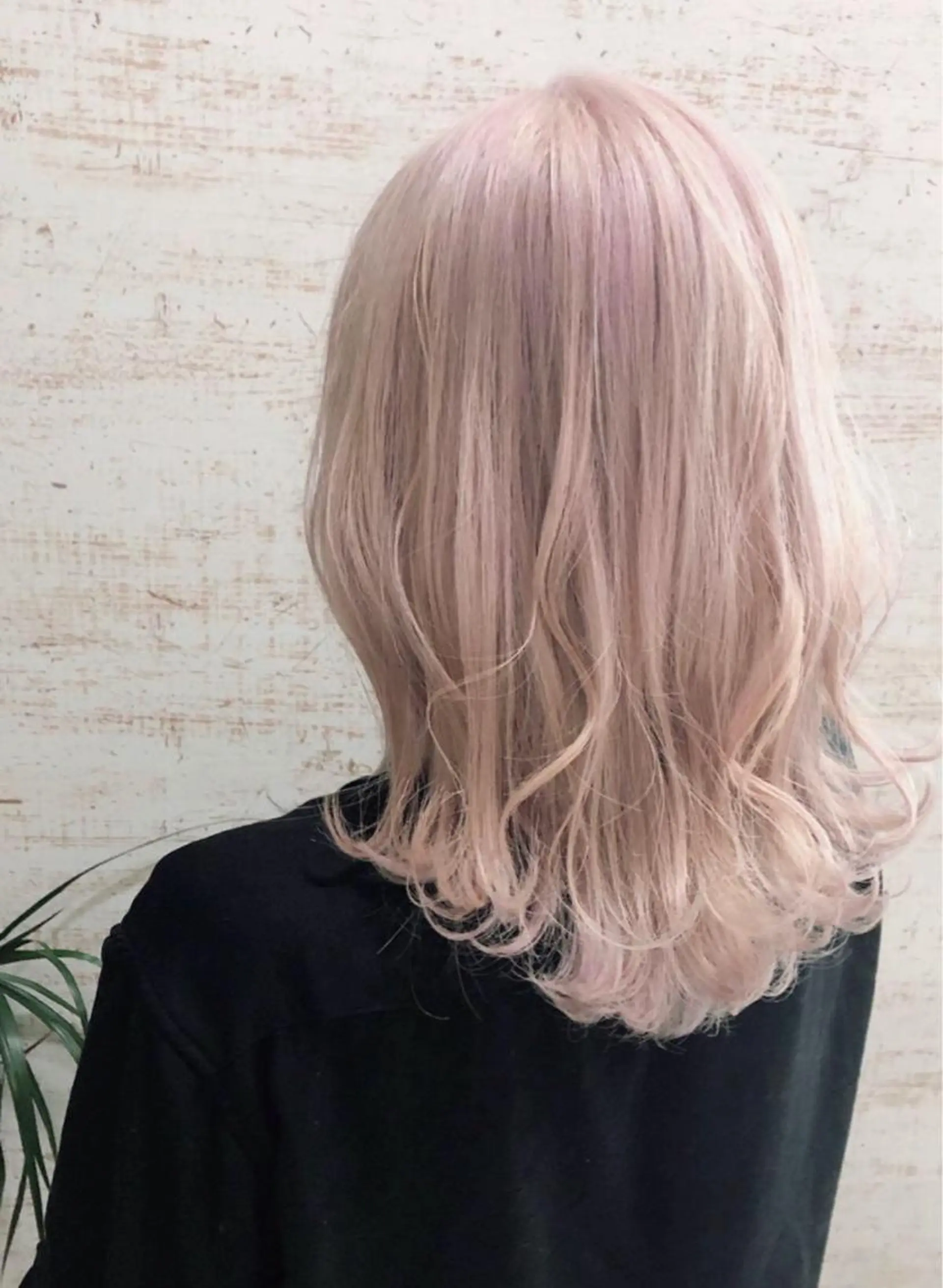 セミロング カラー ケアブリーチ /髪質 改善/古橋圭史郎のヘアスタイル