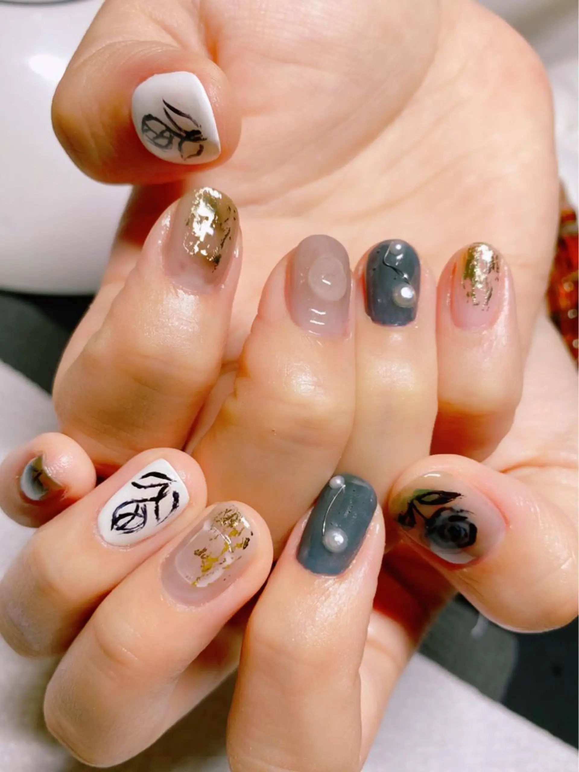 ネイル アートネイル フラワーネイル ニュアンスネイル ハンドネイル ハンドケア u sのネイルデザイン