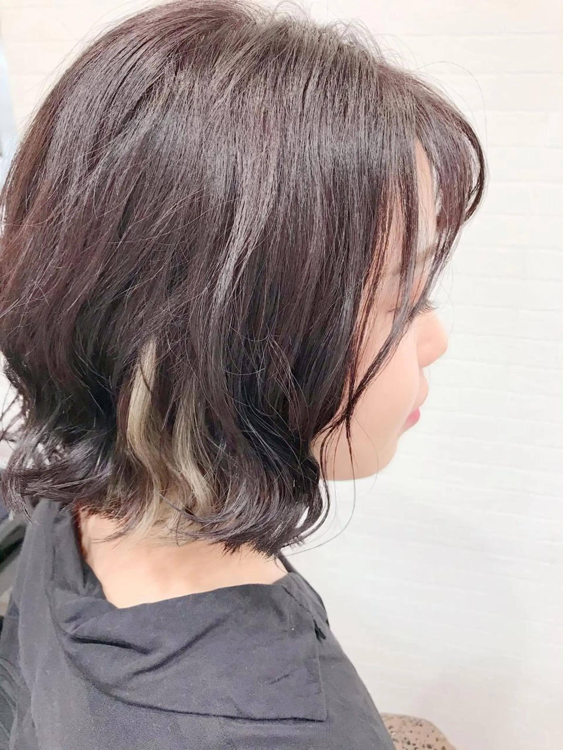 ミディアム カラー ブリーチ GRANLUSSO 〜グランルッソ駅前店所属・木口 嘉美のヘアスタイル