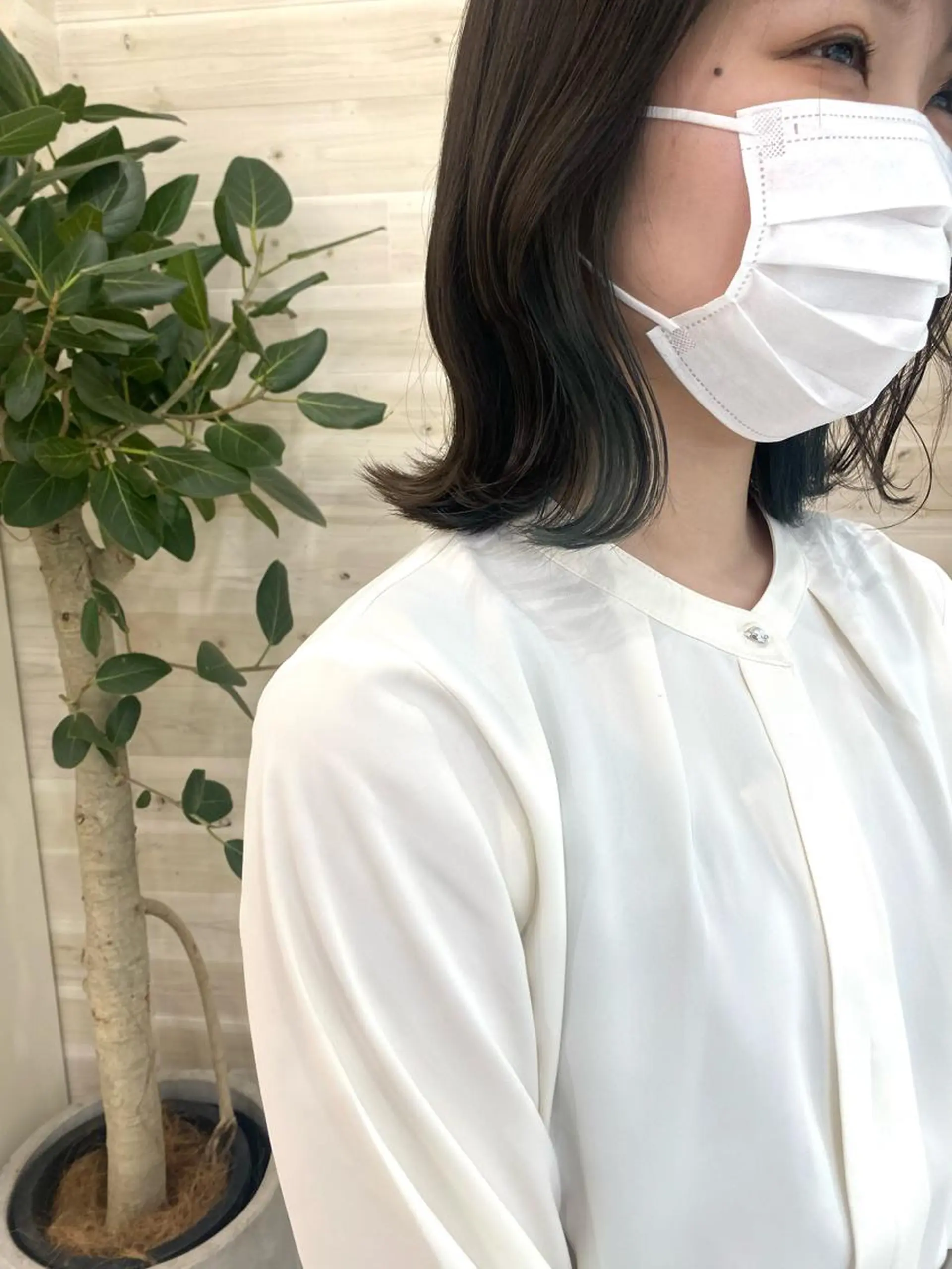 ショート カラー インナーカラー 韓国ヘア／艶カラー minamiのヘアスタイル