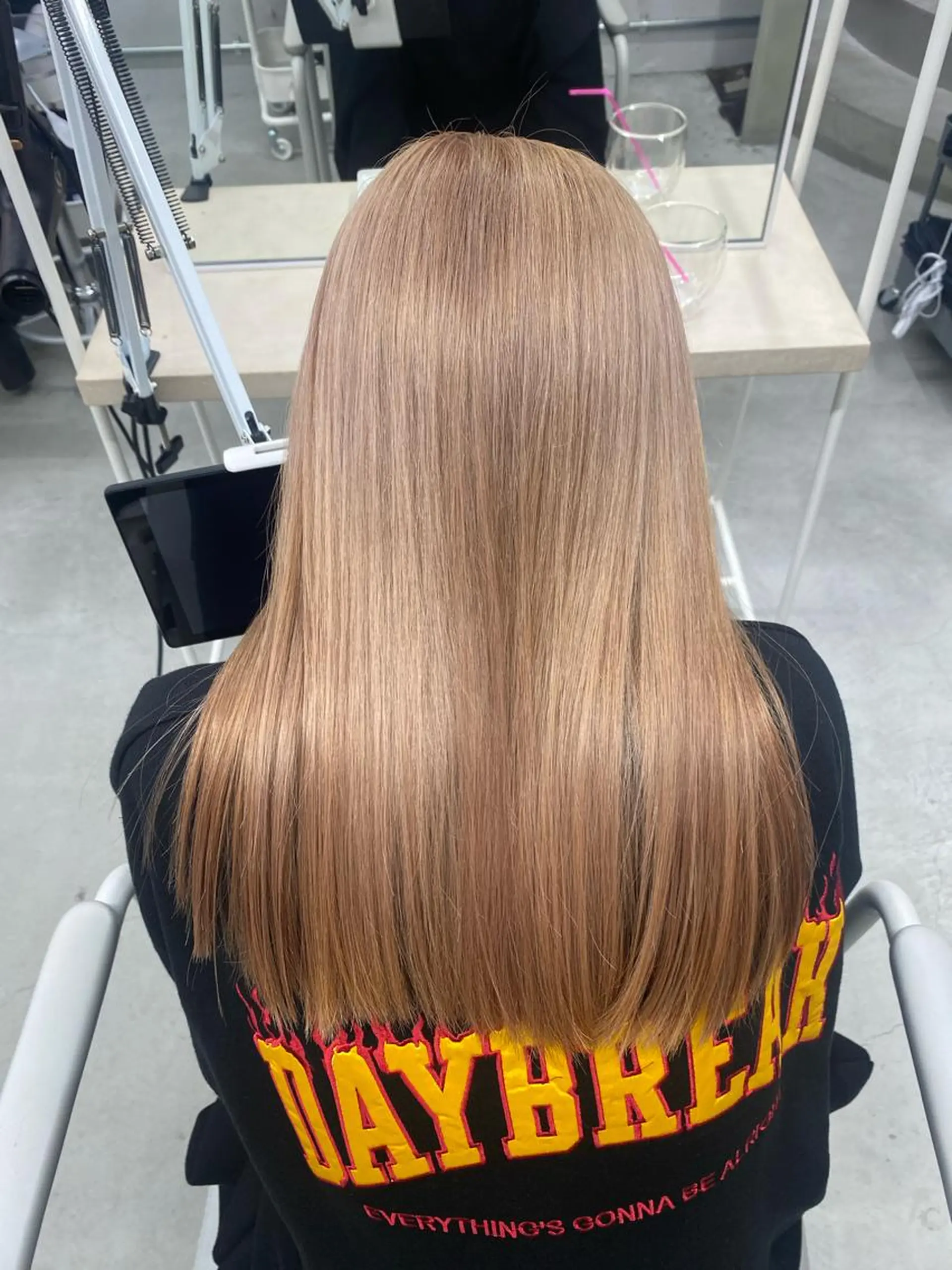 ロング ヘアカラー qulim所属・前橋 姫奈のヘアスタイル