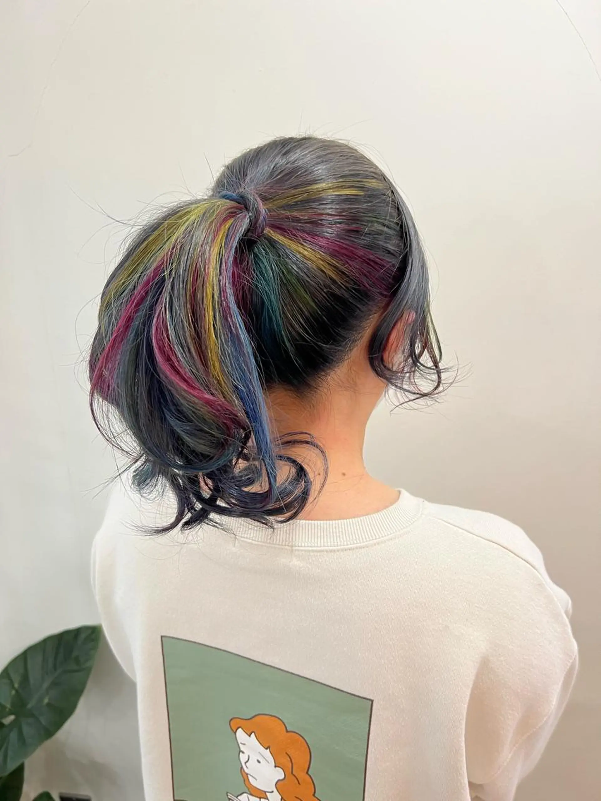 ミディアム カラー インナーカラー カット ヘアカラー フラム所属・WATANABE MISAKIのヘアスタイル