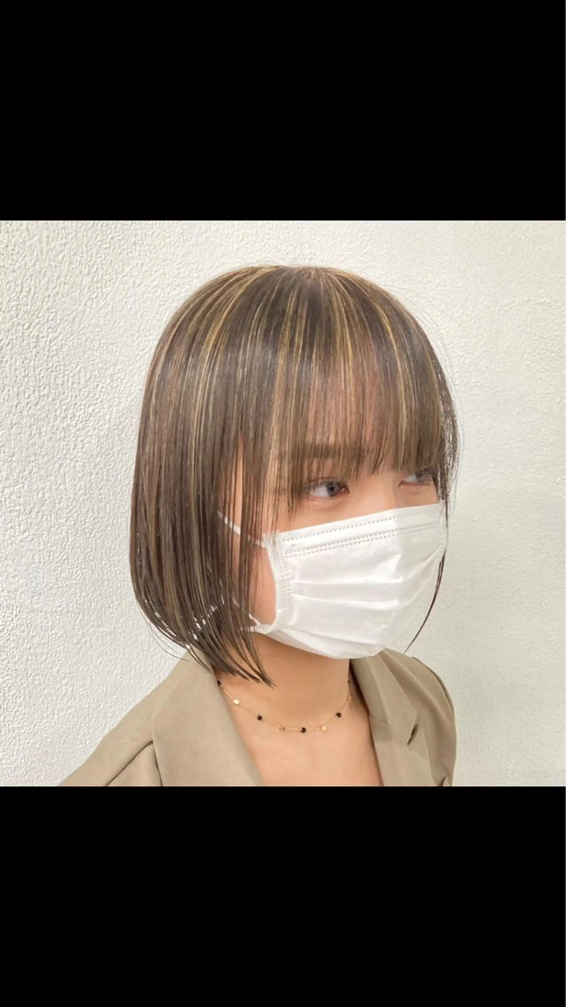 ミディアム カラー ウルフレイヤー エクステ/kokiのヘアスタイル