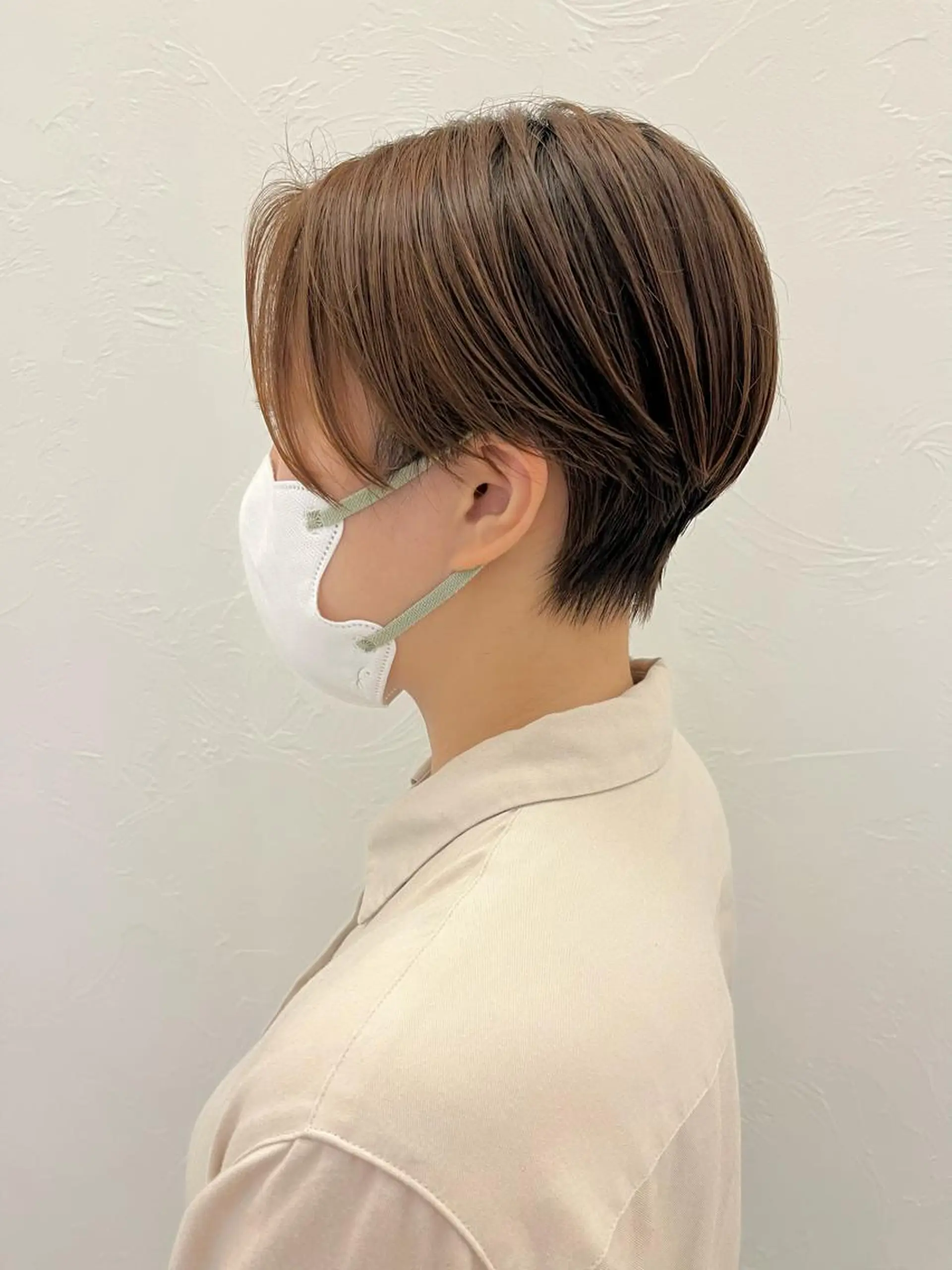 ショート Agu hair time所属・time_ メラニーのヘアスタイル