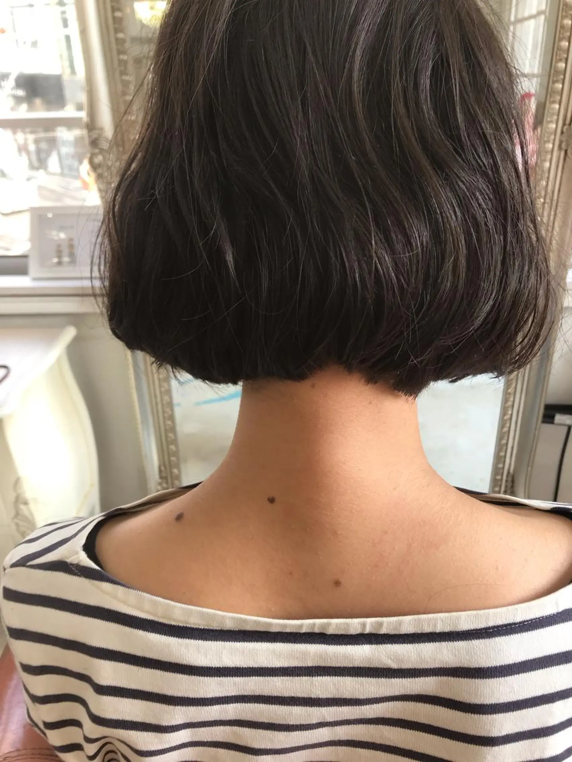 ミディアム パーマ  大貫 茉央のヘアスタイル