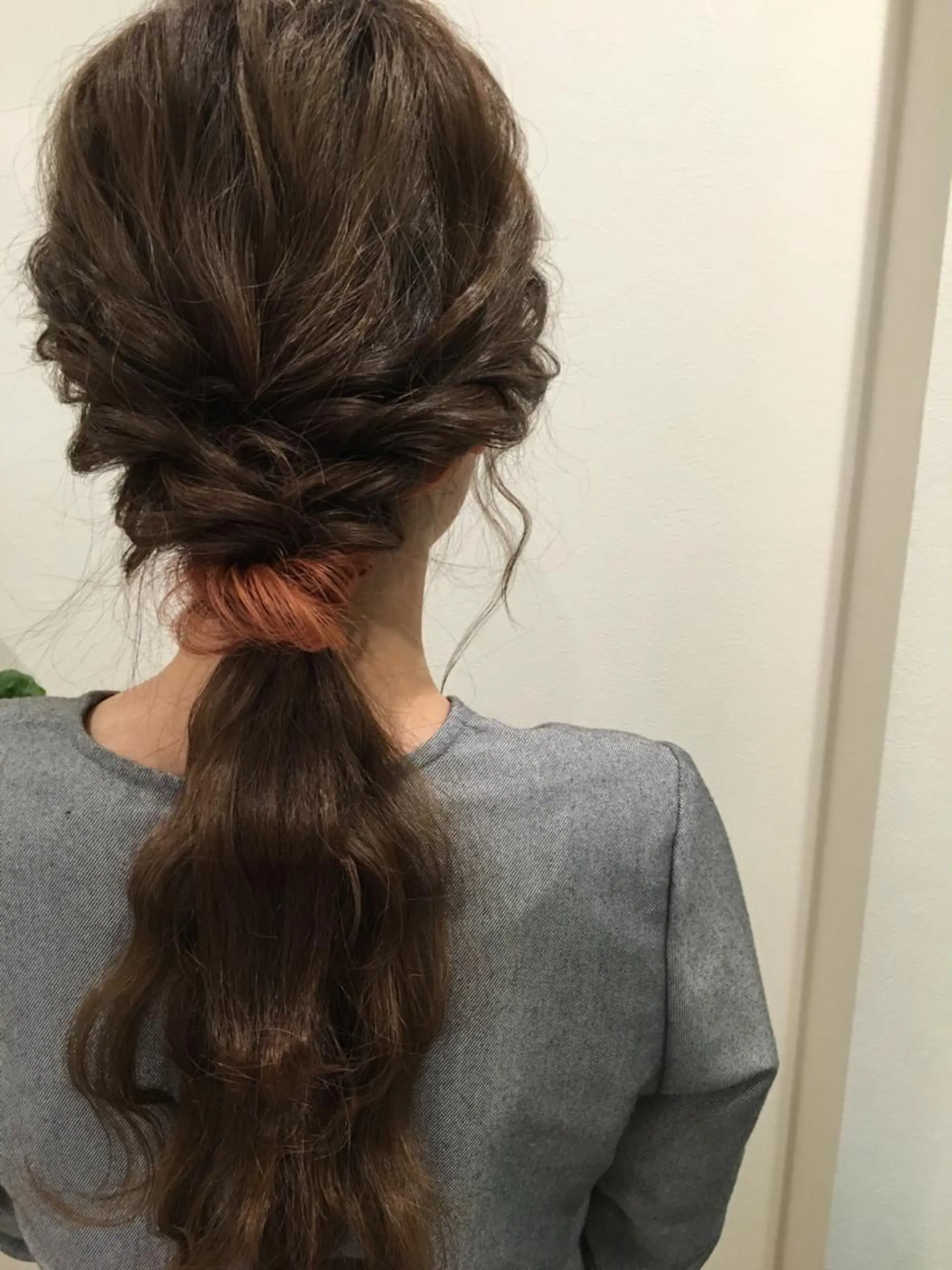 セミロング ロング ヘアアレンジ hair_mellow所属・ゴトウ ノブヒトのヘアスタイル