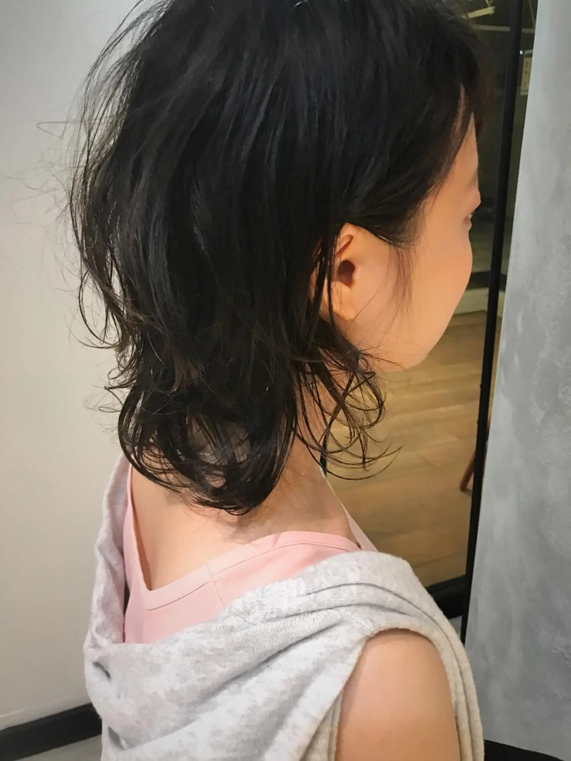 ショート パーマ カット パーマ トリートメント 松村 崇弘のヘアスタイル