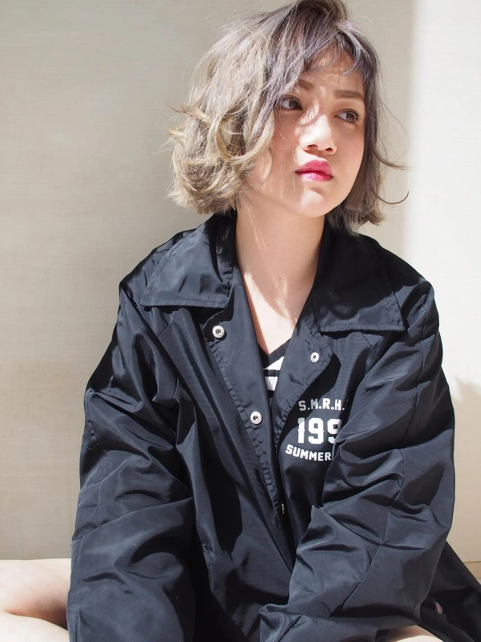 ミディアム カラー 似合わせカット🌿 前川のヘアスタイル