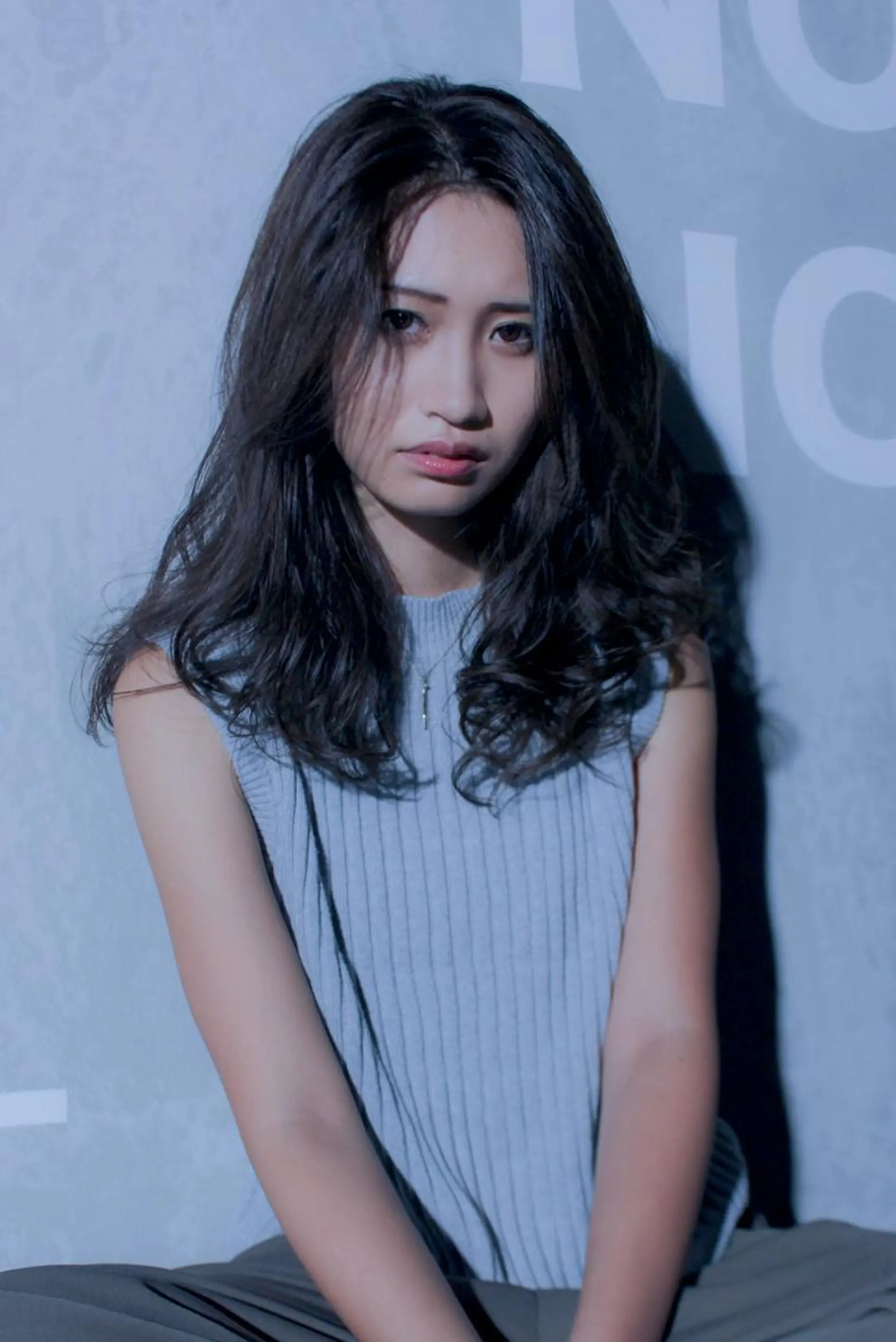 セミロング 永田 崇のヘアスタイル